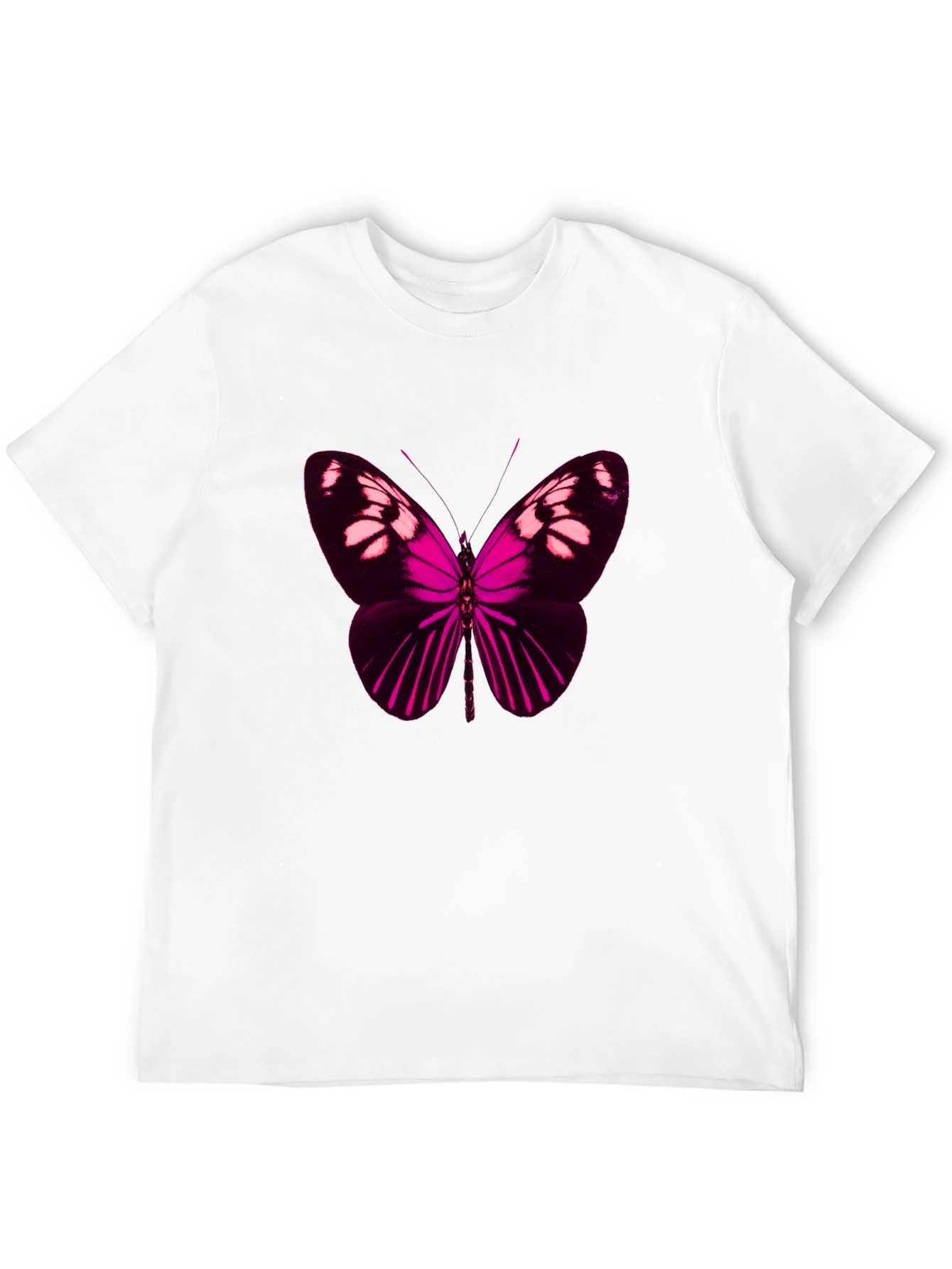 Butterfly Graphic Black T-Shirt