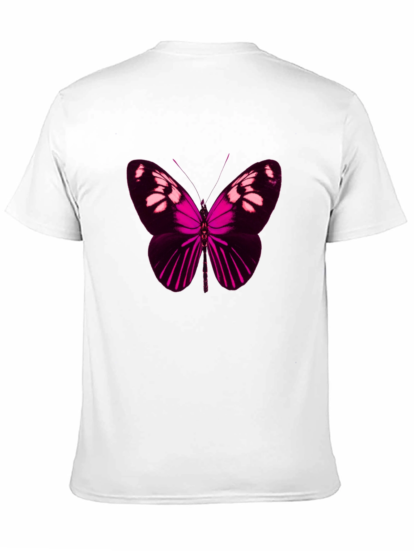 Butterfly Graphic Black T-Shirt