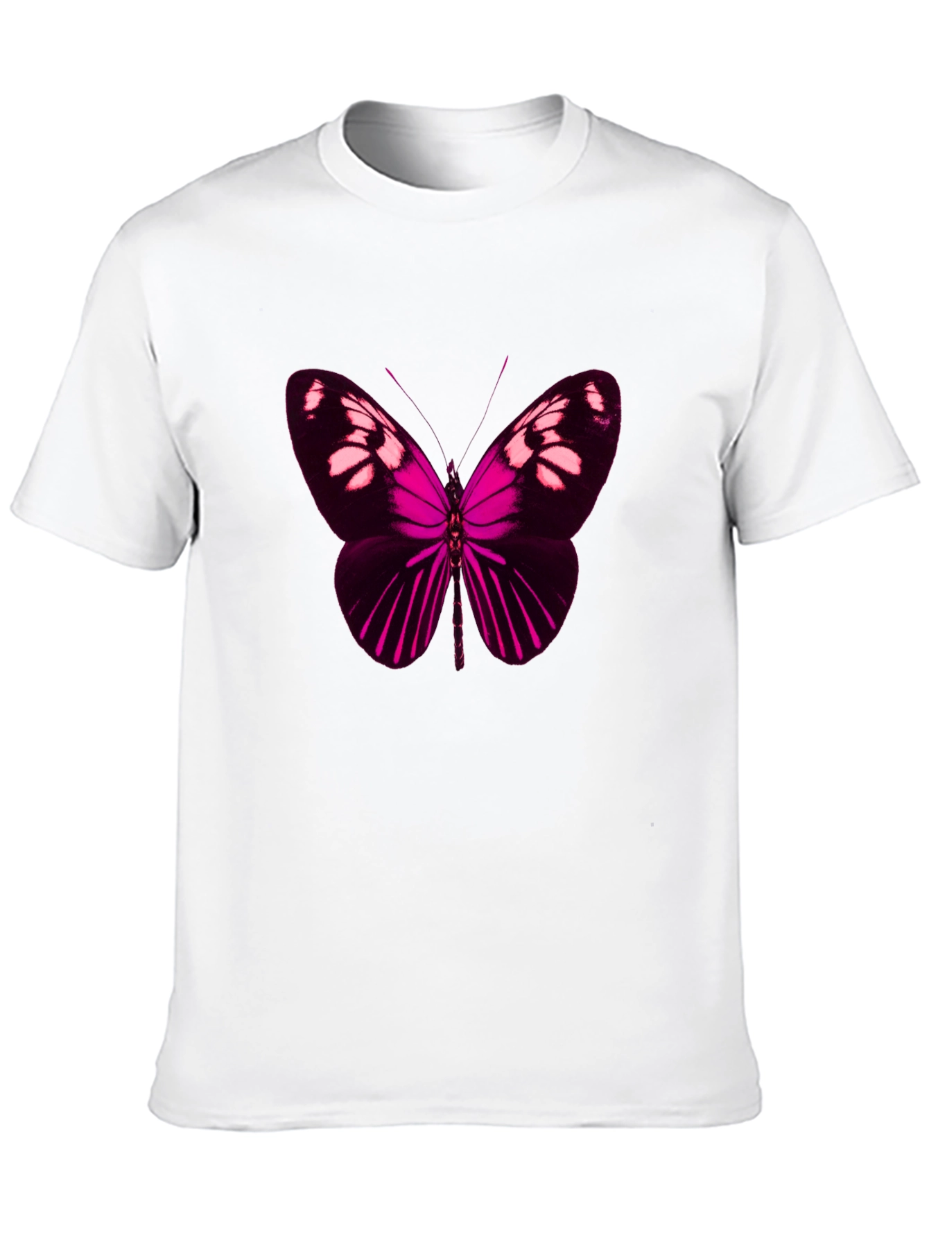 Butterfly Graphic Black T-Shirt