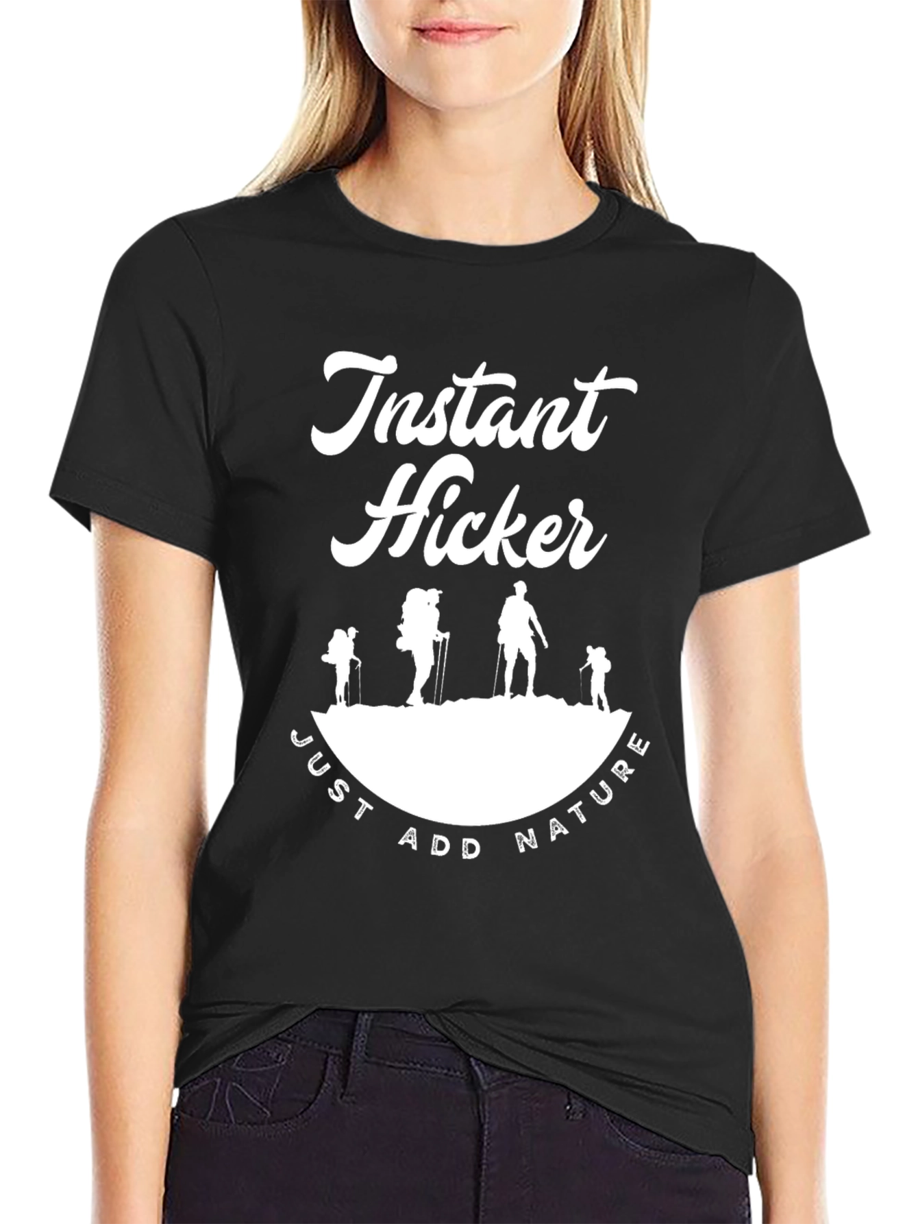 Instant Hiker Tee - Just Add Nature Adventure Shirt