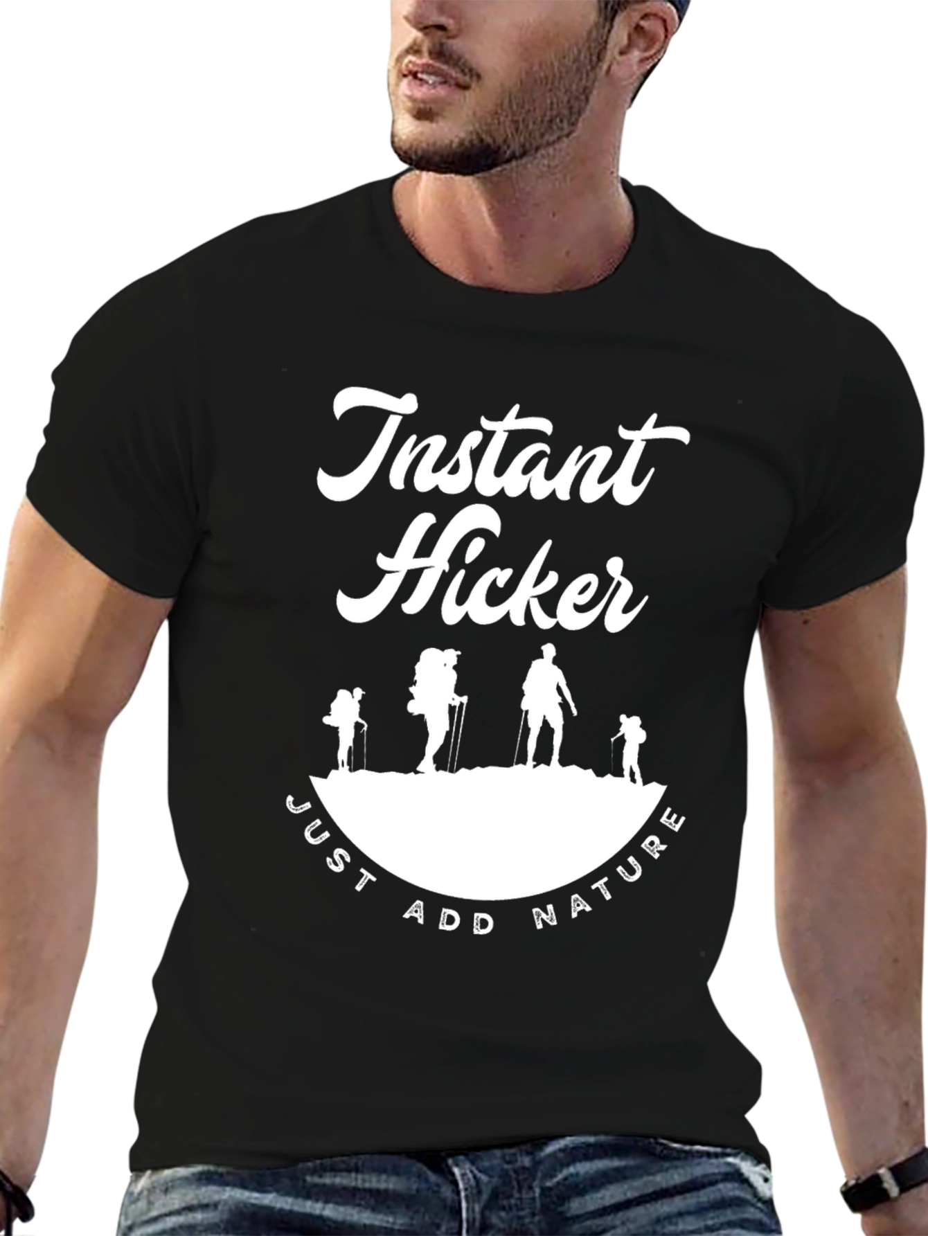 Instant Hiker Tee - Just Add Nature Adventure Shirt