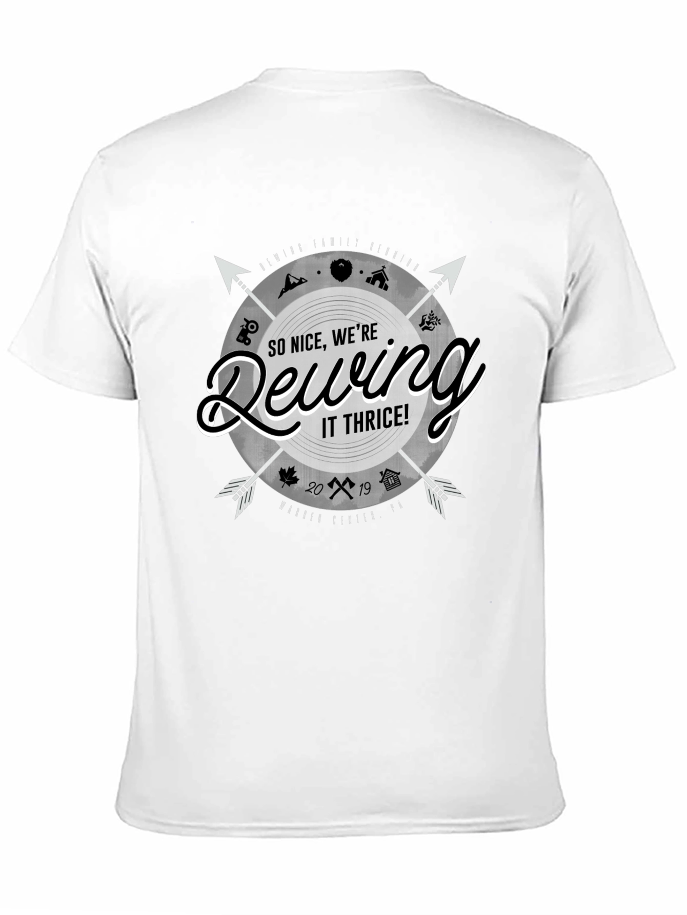 Dewing It Thrice T-Shirt - Family Reunion