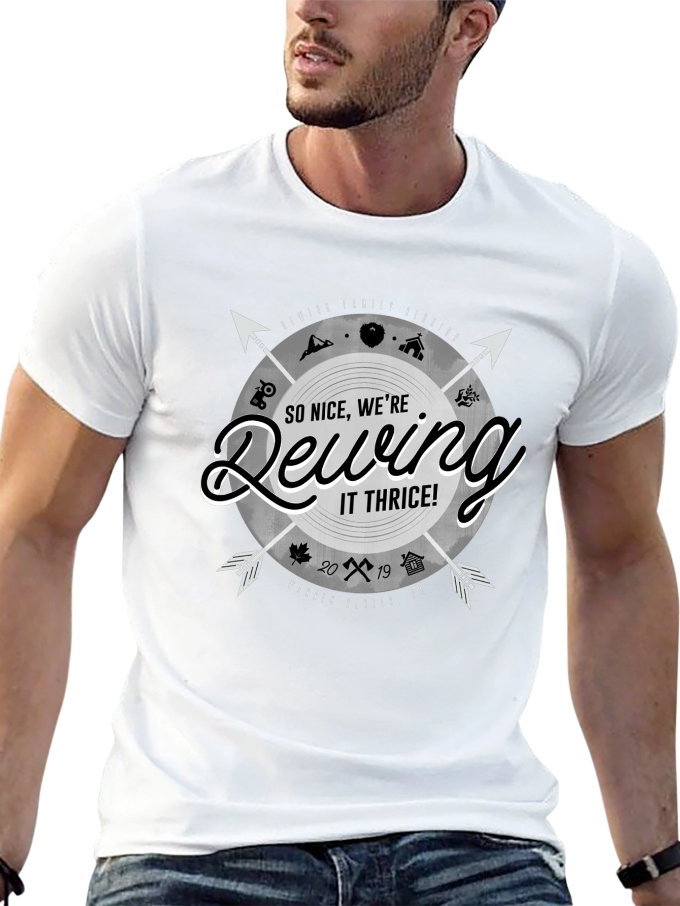 Dewing It Thrice T-Shirt - Family Reunion