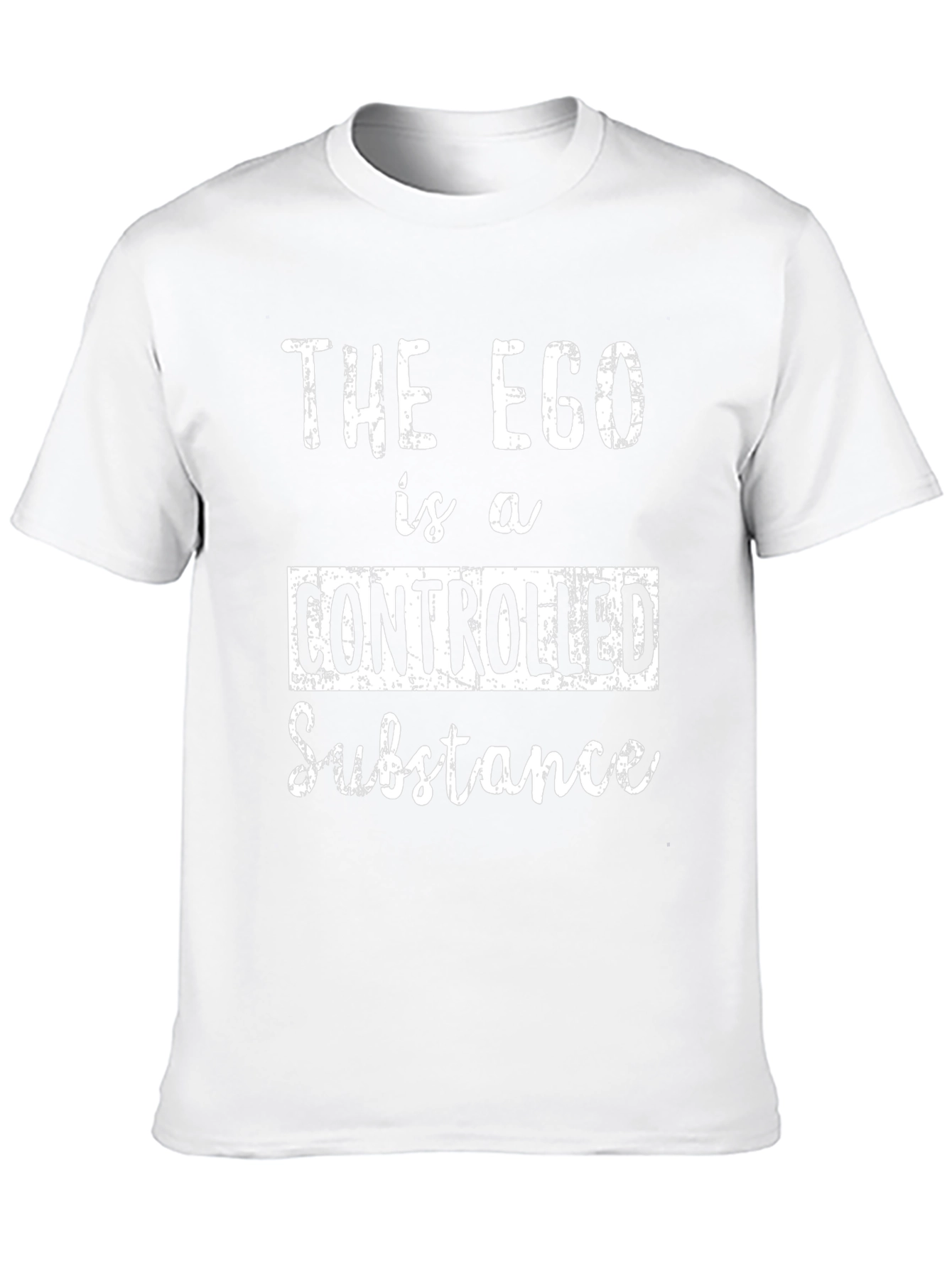 The Ego is a Controlled Substance Black T-Shirt