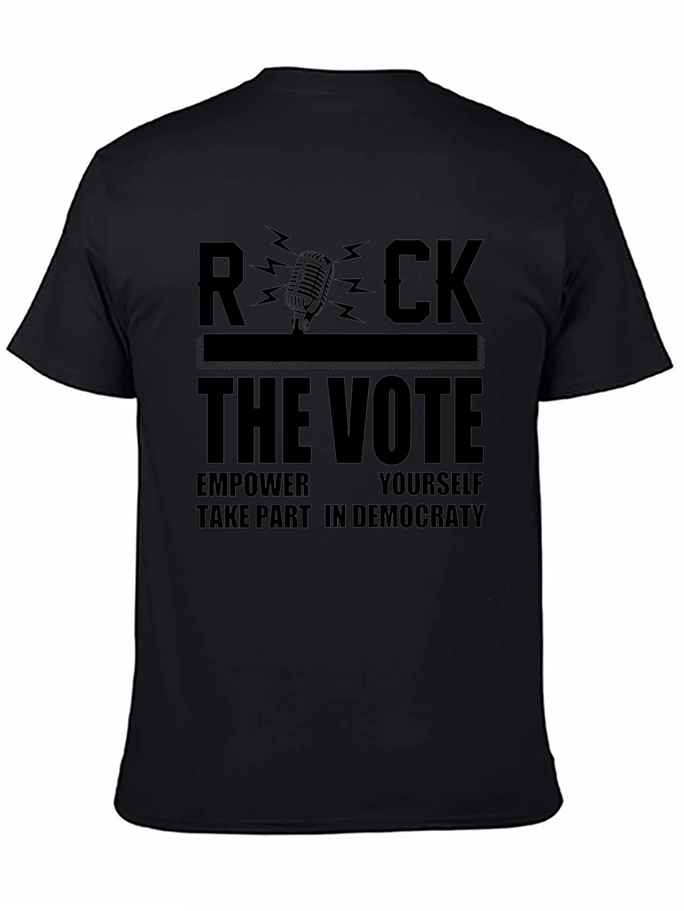 Rock the Vote Graphic Tee - Empower Yourself