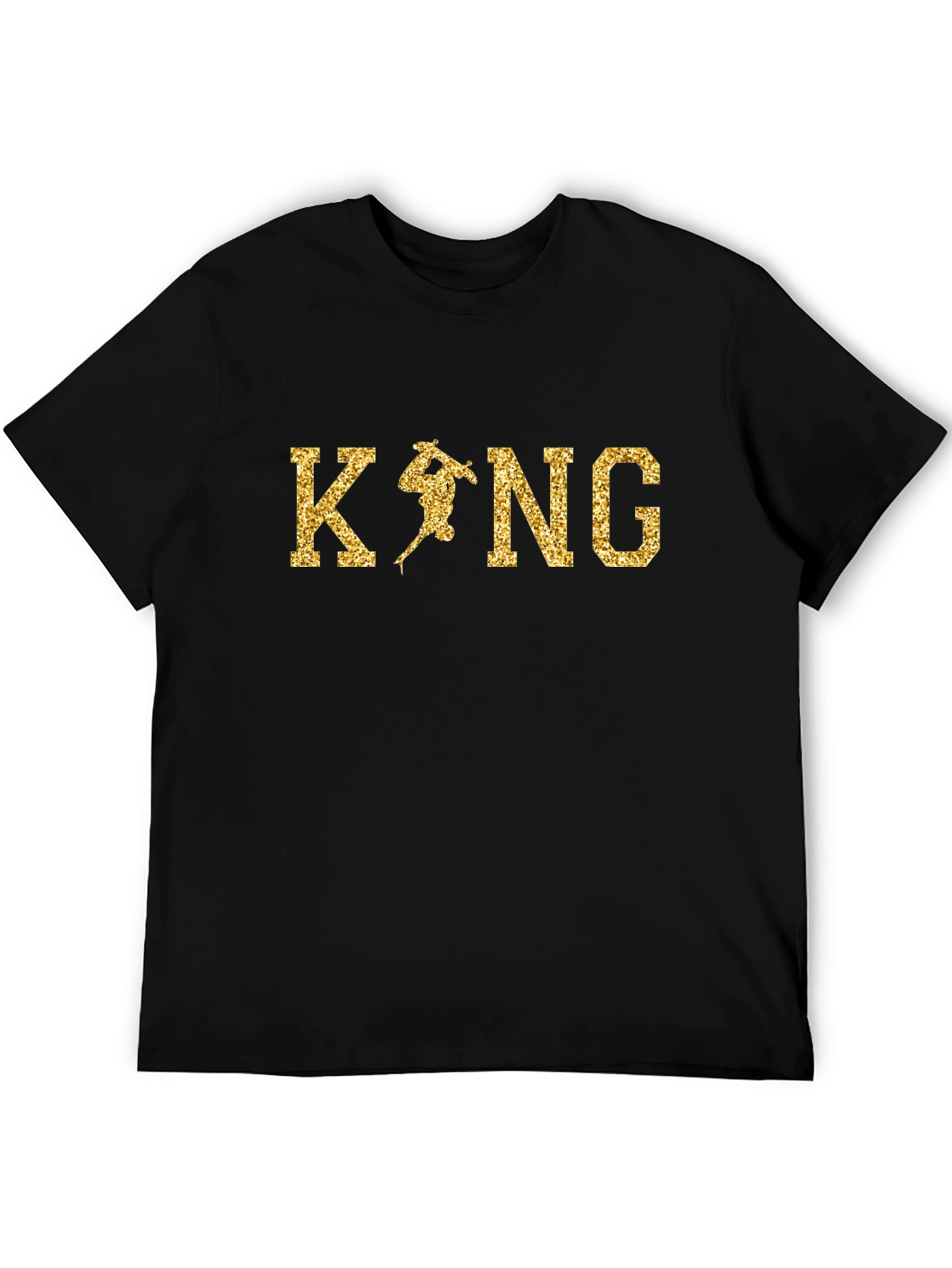 Kong T-Shirt - Golden Glitter Print