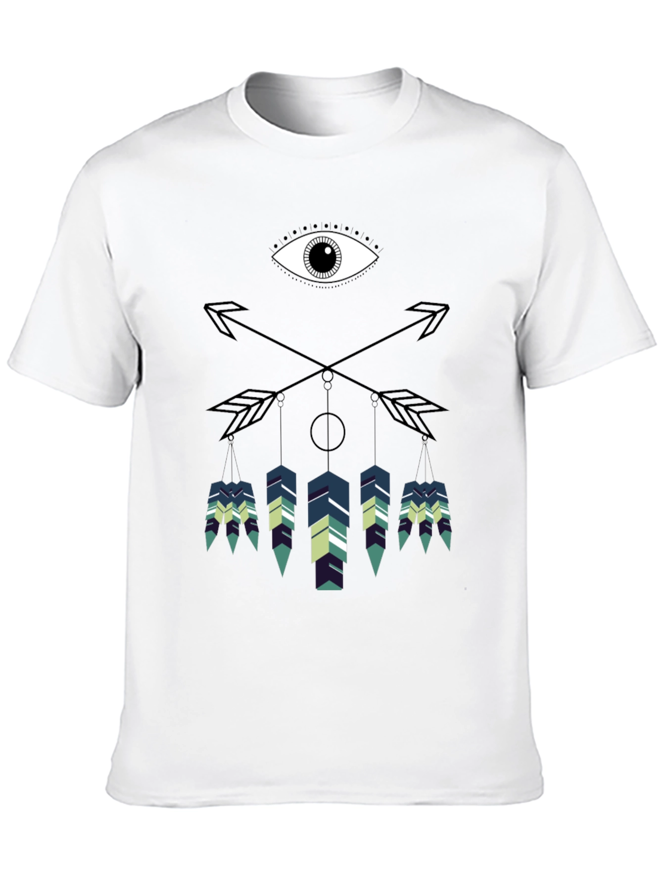 Eye & Arrow Graphic Tee - Stylish Casual Wear