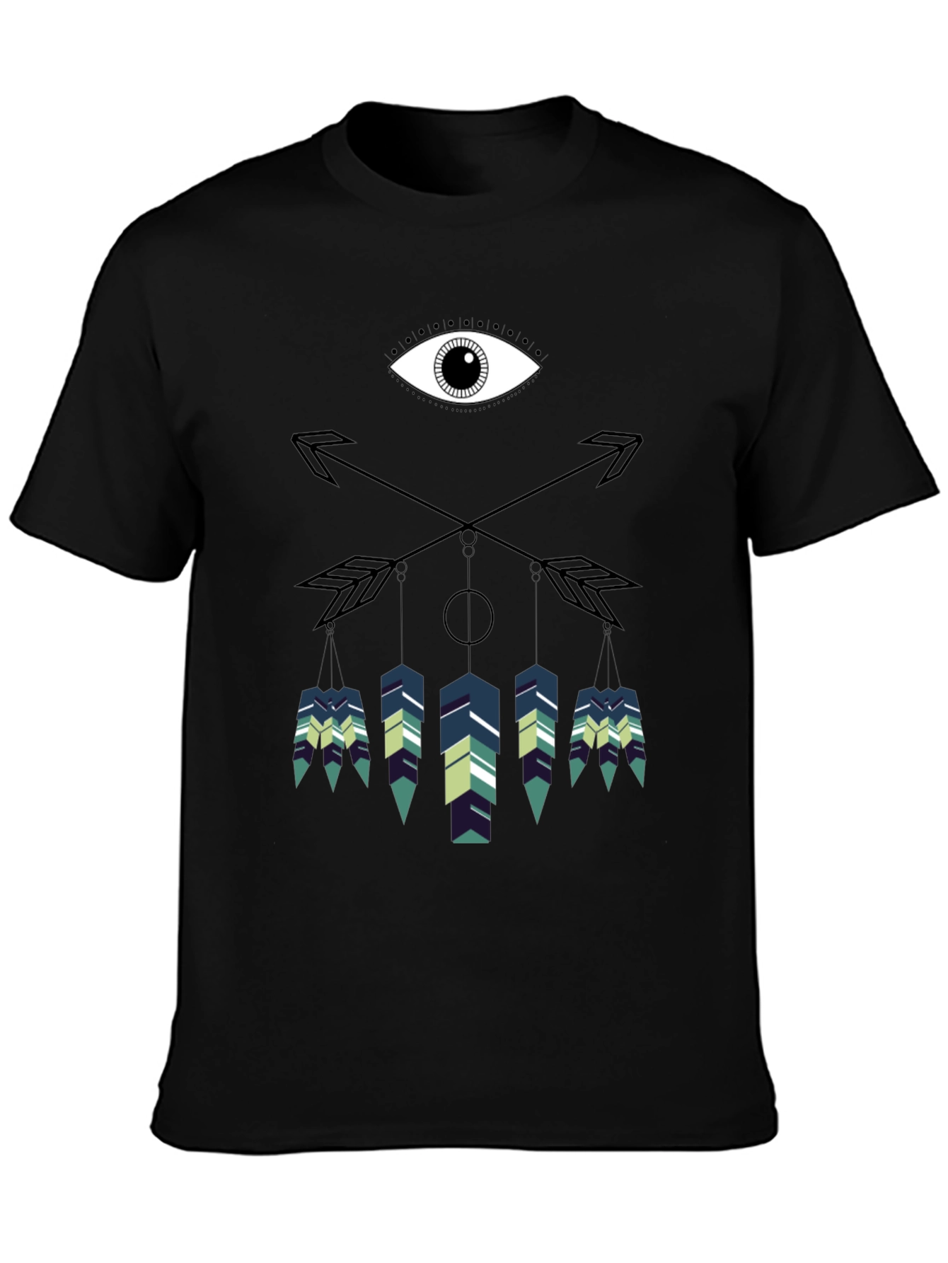 Eye & Arrow Graphic Tee - Stylish Casual Wear