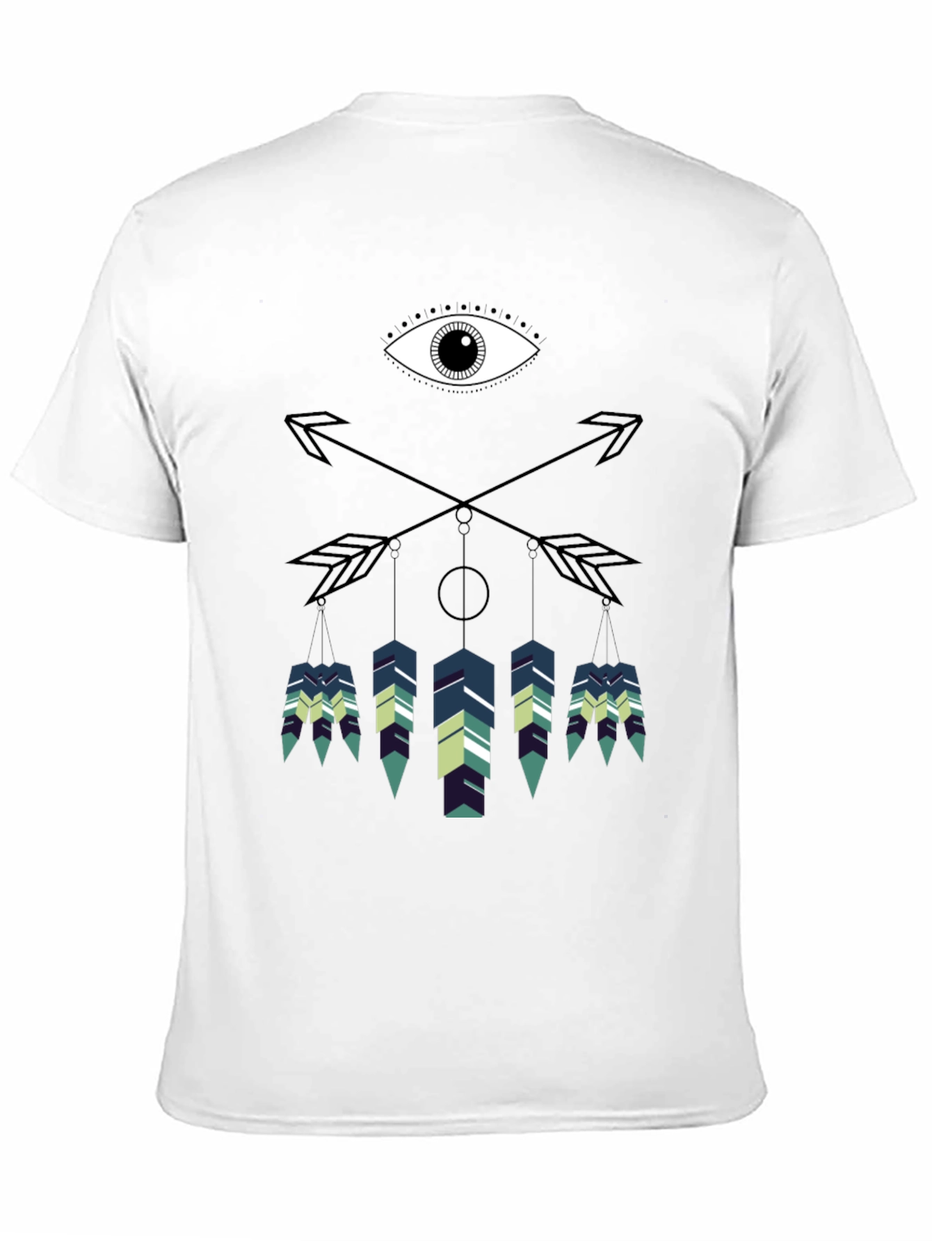 Eye & Arrow Graphic Tee - Stylish Casual Wear