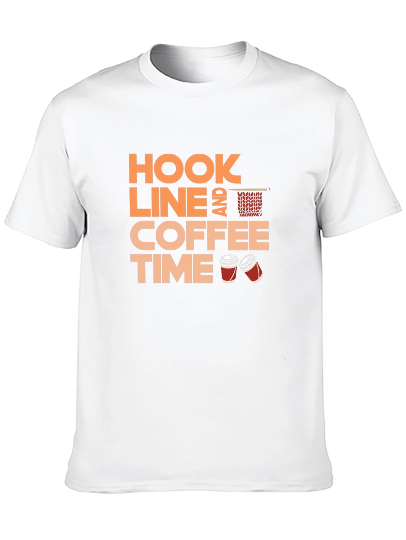 Hook Line & Coffee Time T-Shirt
