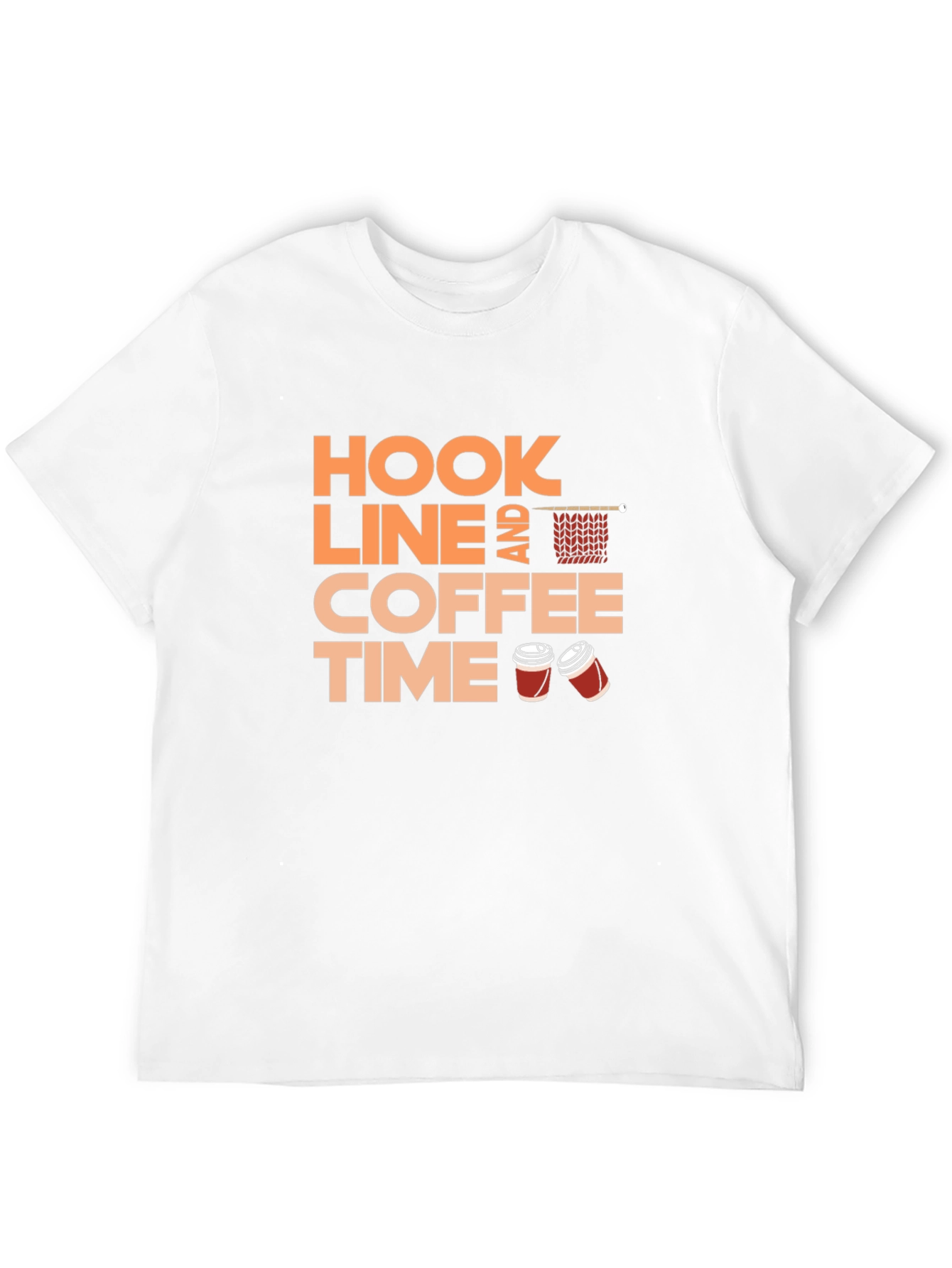 Hook Line & Coffee Time T-Shirt