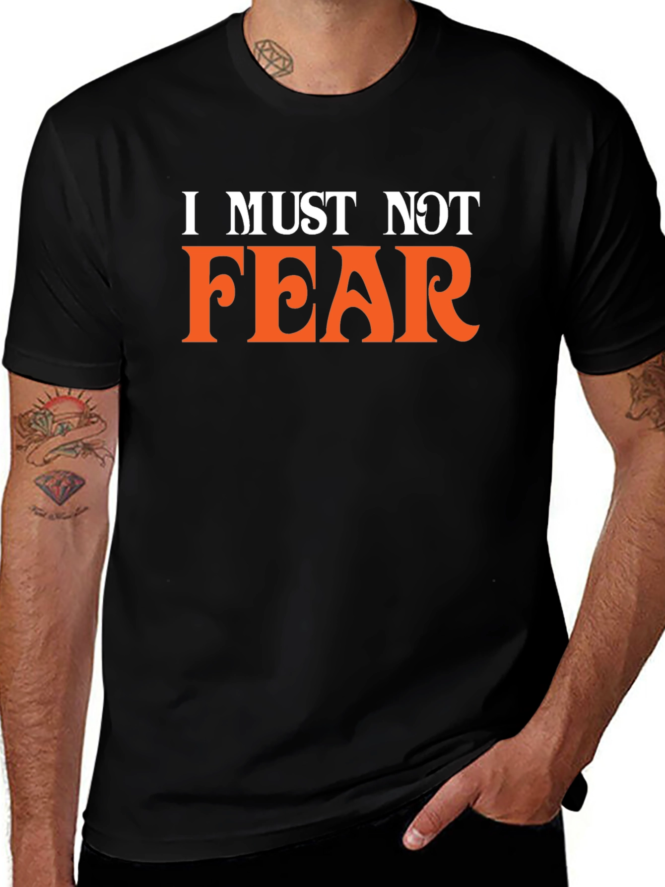 I Must Not Fear Black T-Shirt