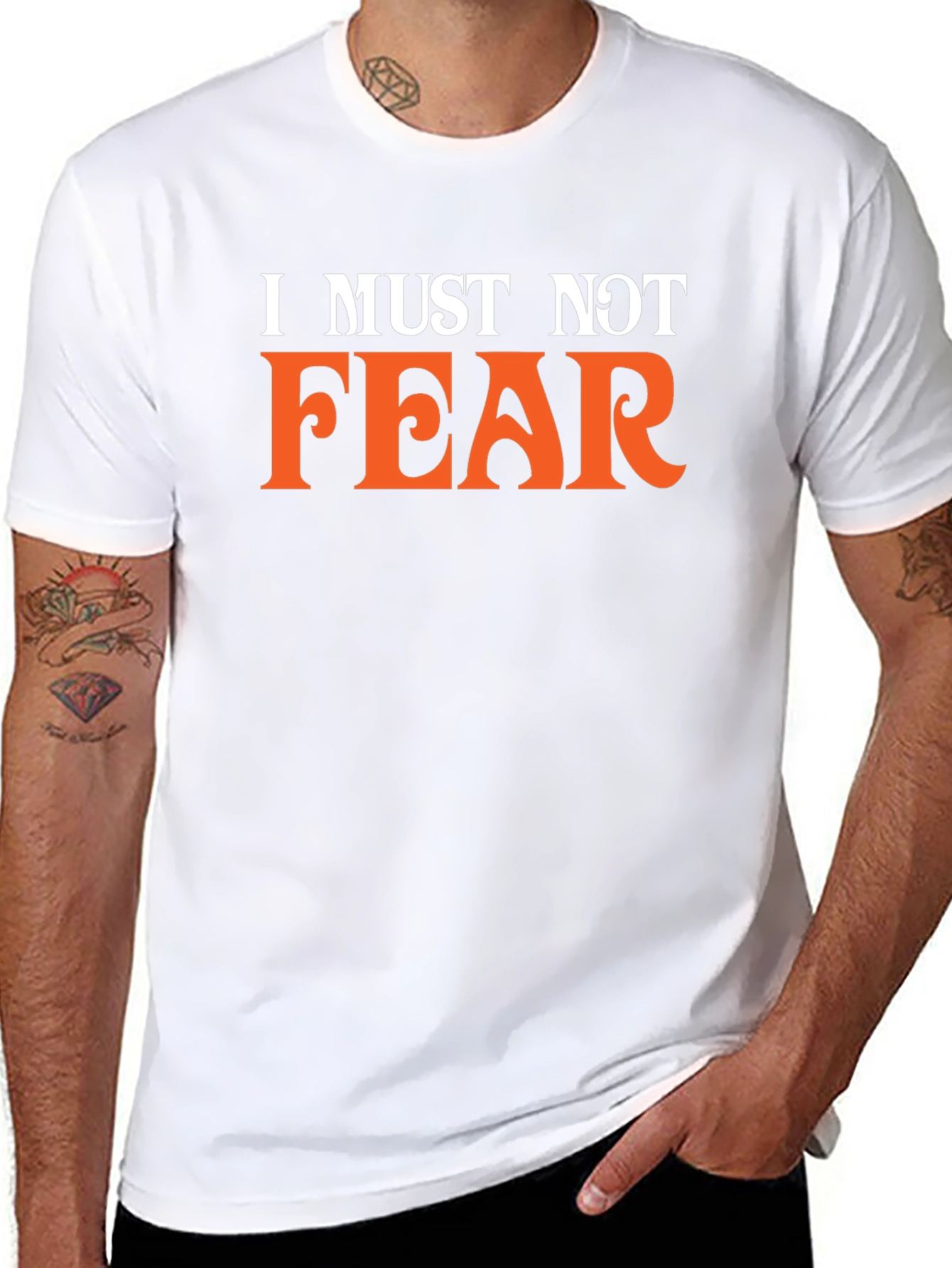 I Must Not Fear Black T-Shirt