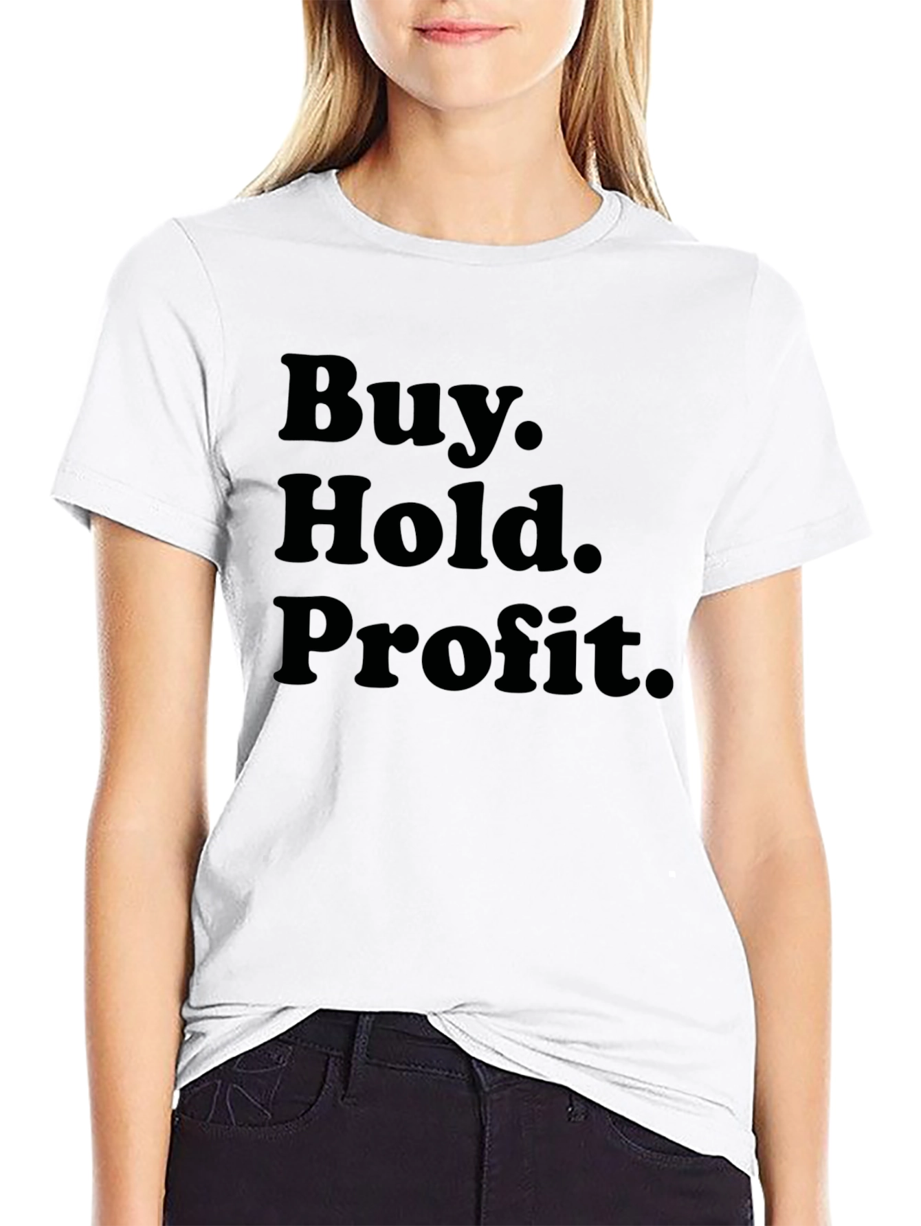 Buy Hold Profit. T-Shirt - Black