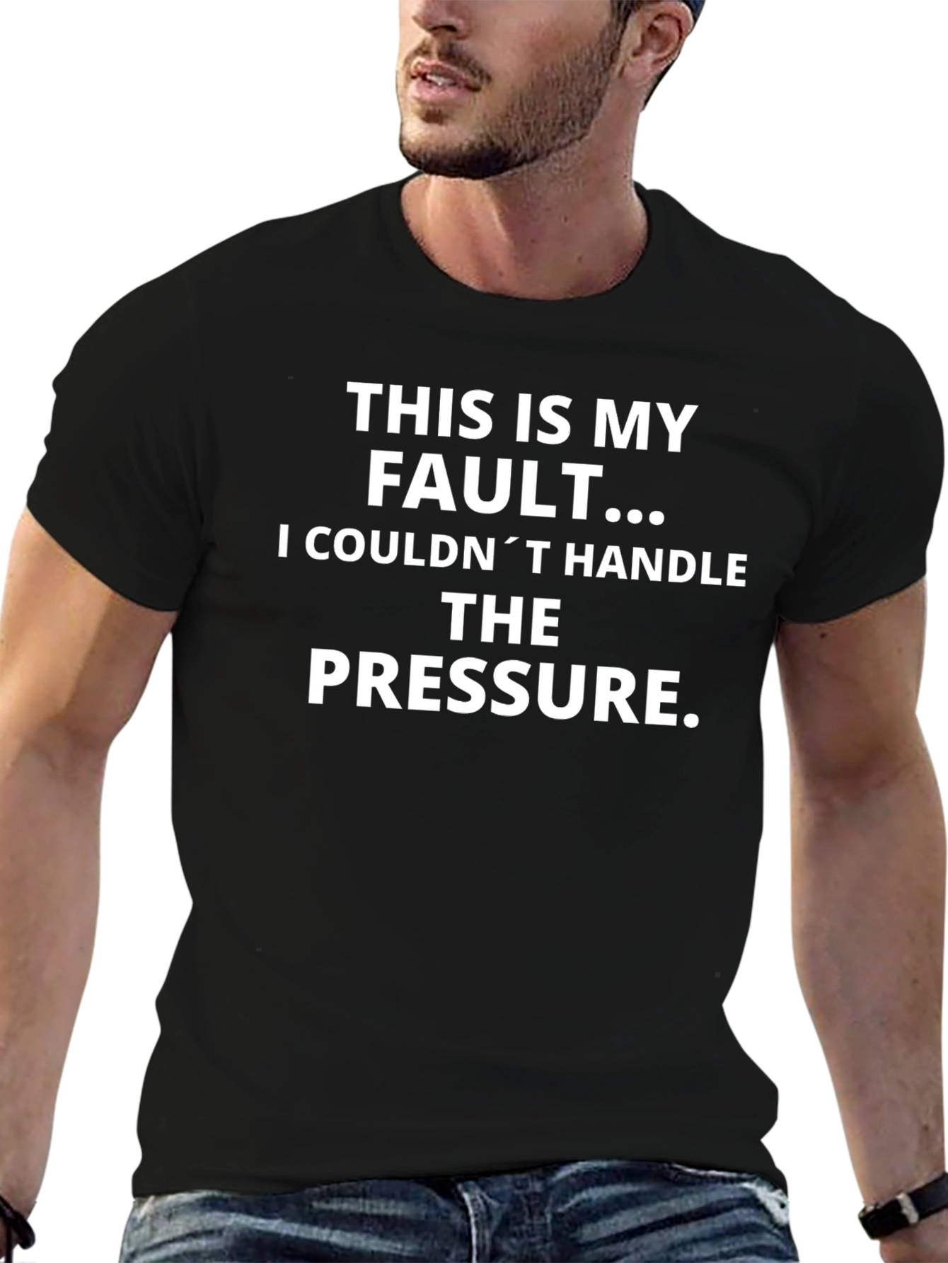 Funny This is My Fault Graphic T-Shirt