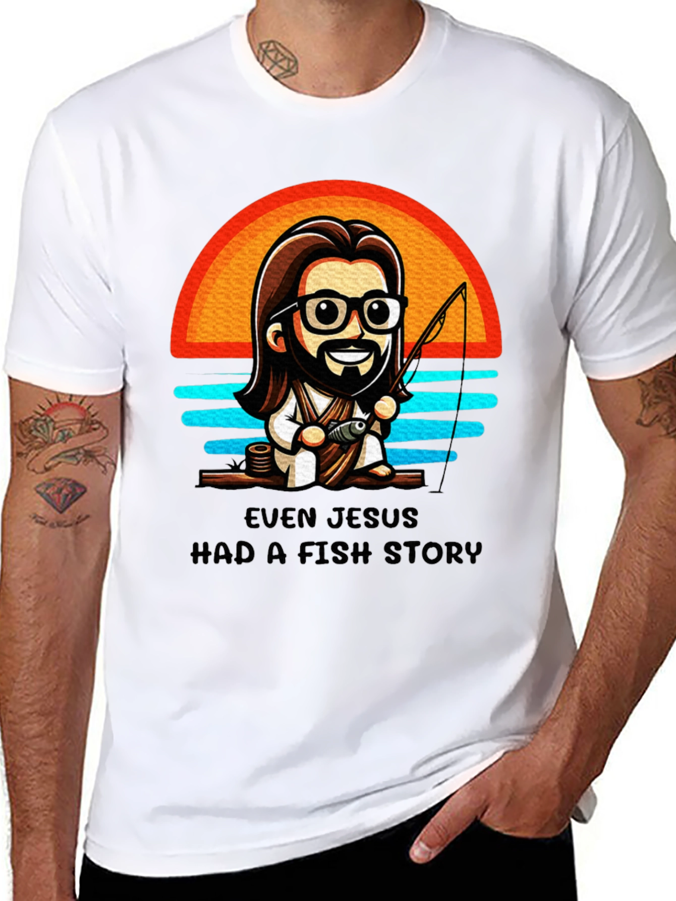 Even Jesus Had A Fish Story T-Shirt