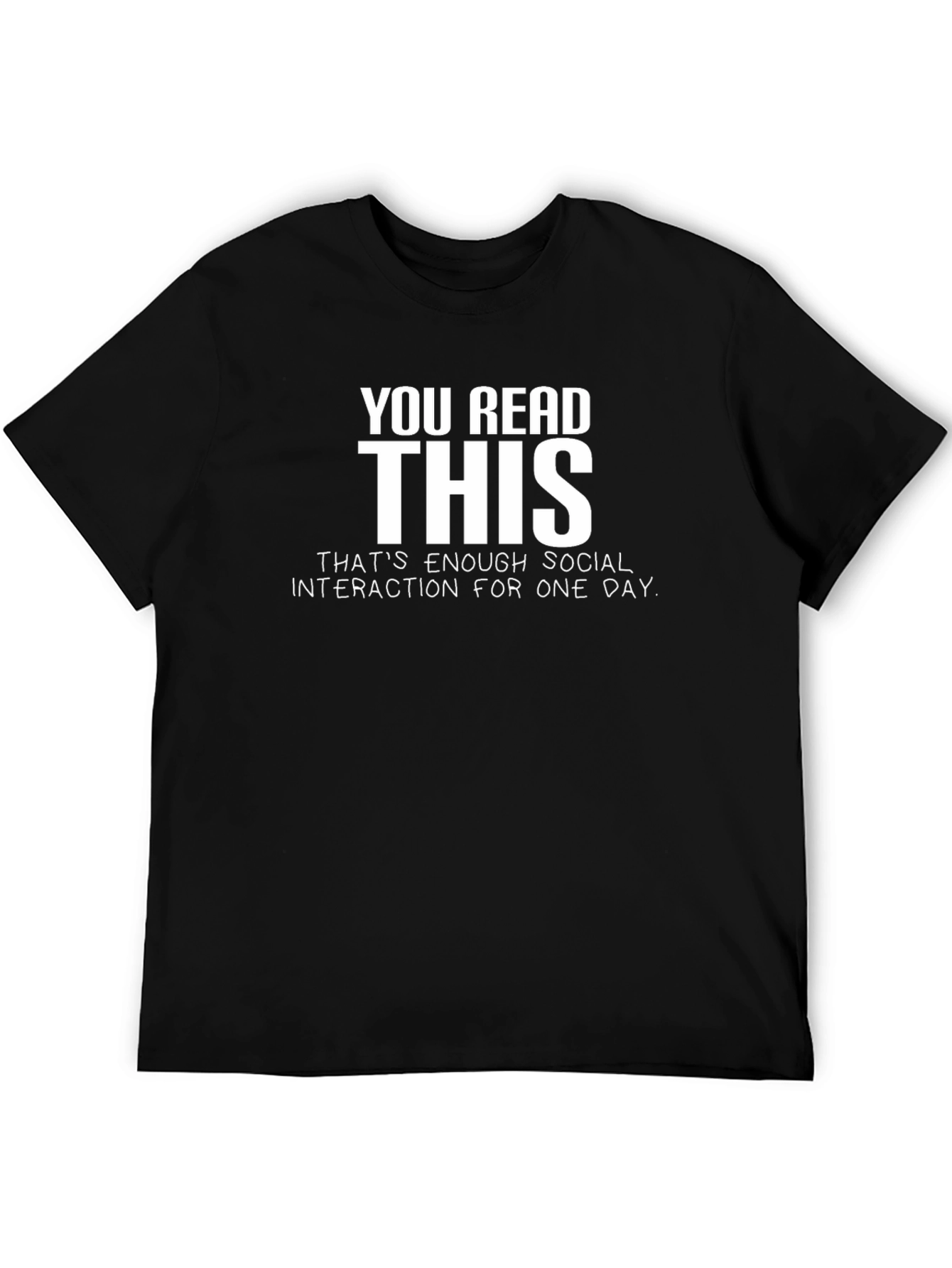 Social Interaction T-Shirt - Funny Introvert Tee