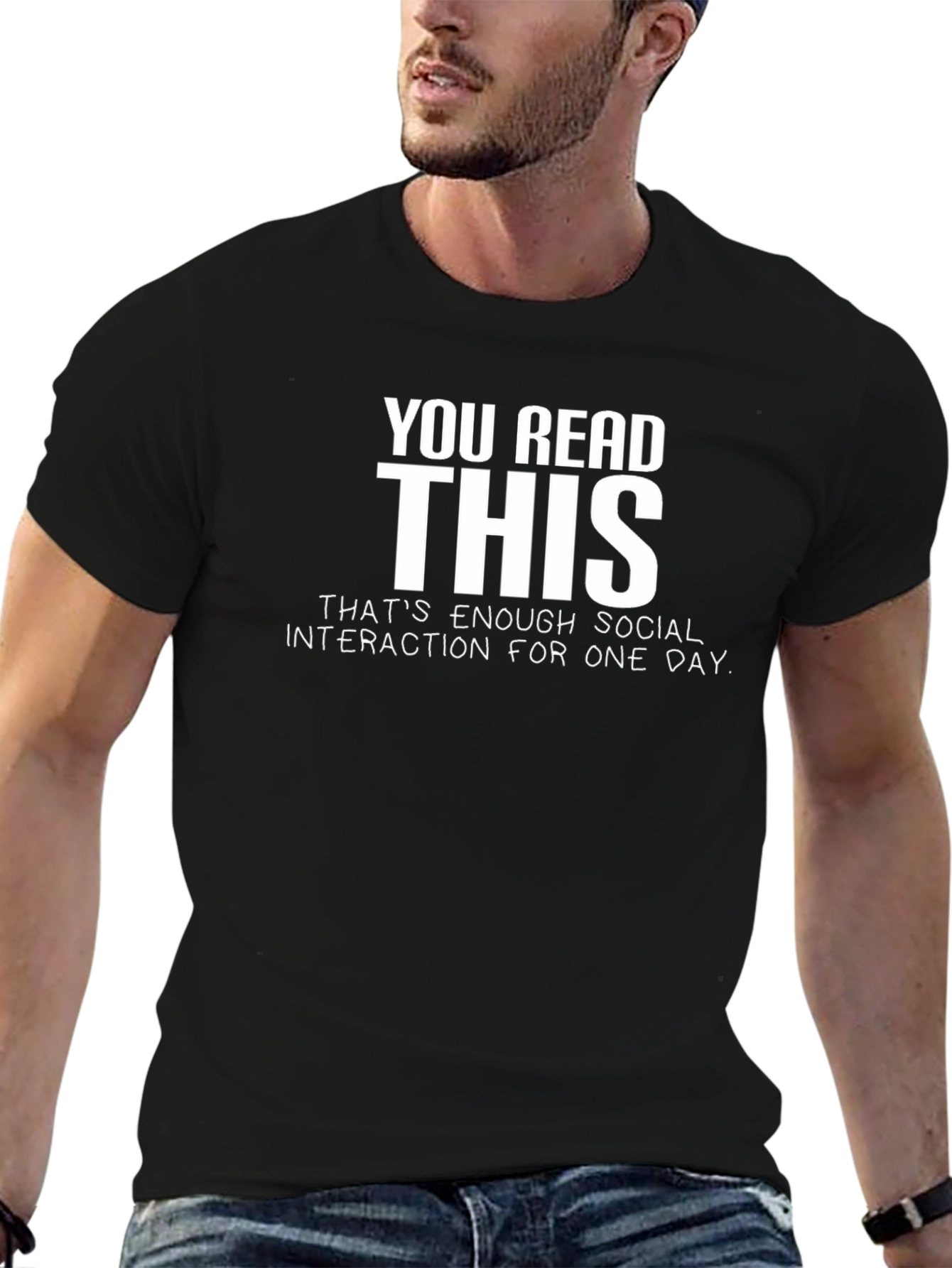 Social Interaction T-Shirt - Funny Introvert Tee