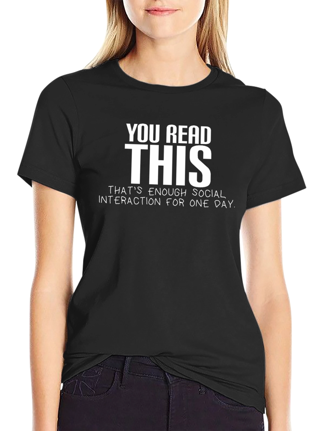 Social Interaction T-Shirt - Funny Introvert Tee