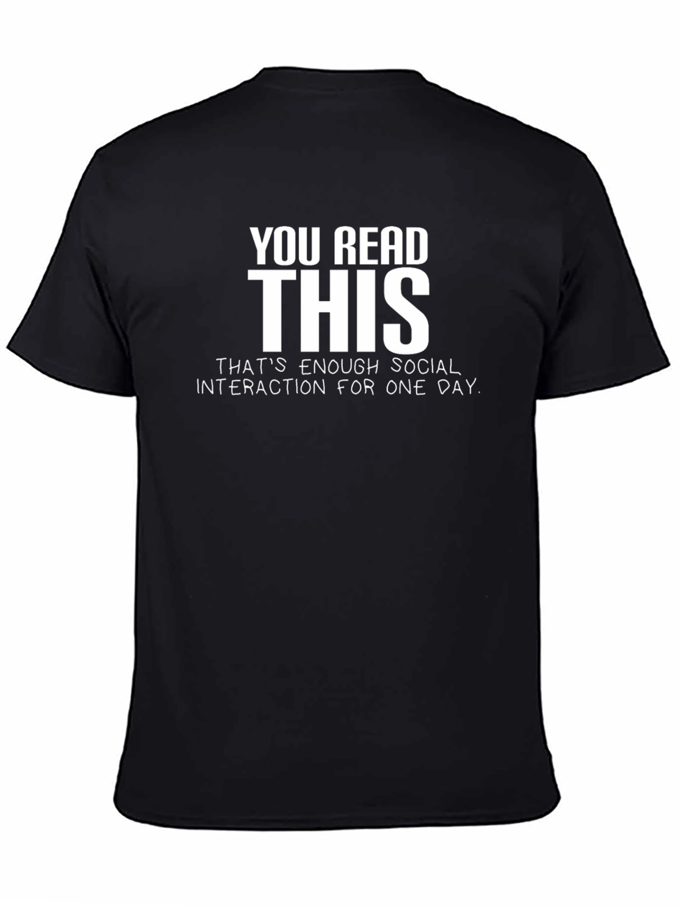 Social Interaction T-Shirt - Funny Introvert Tee
