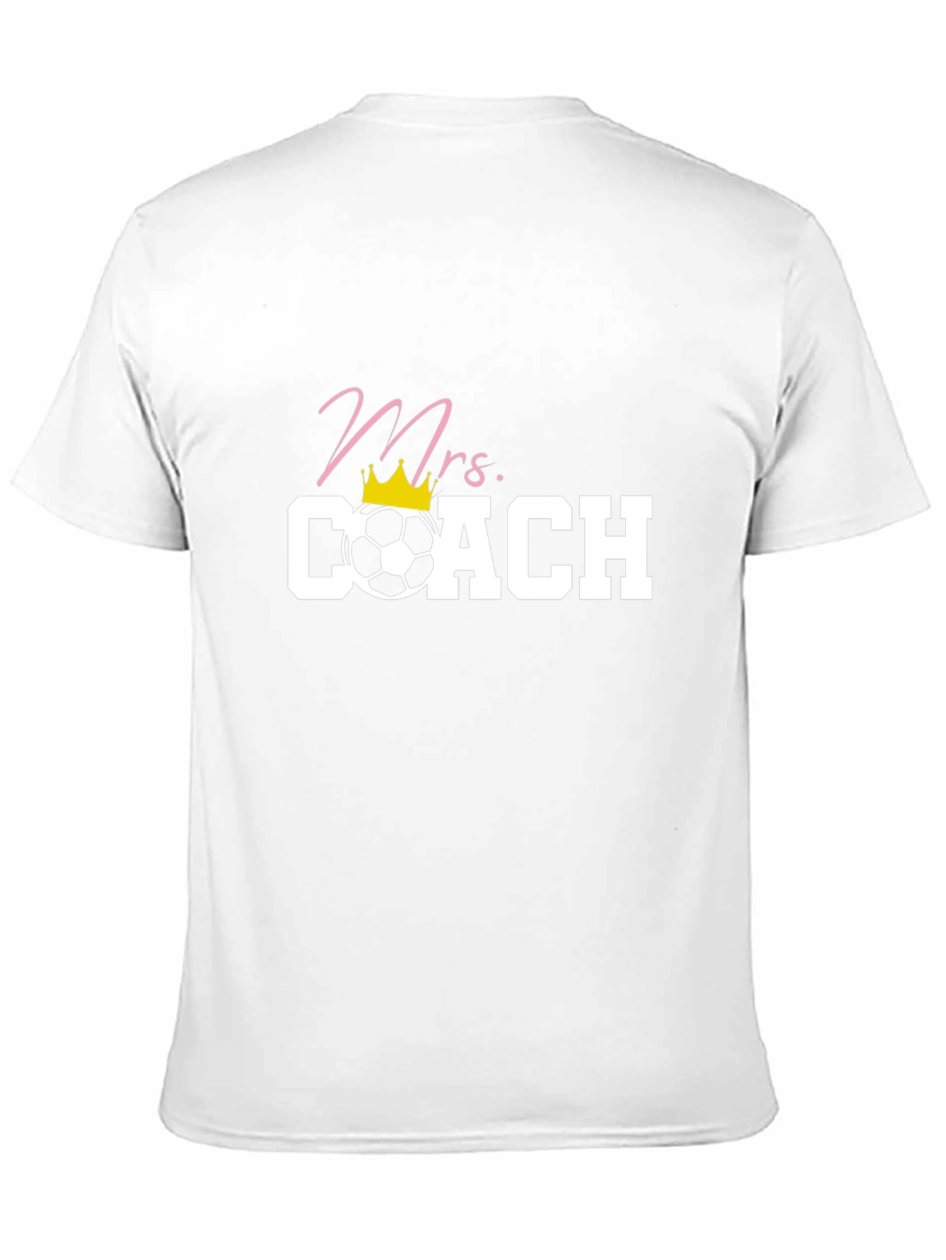 Mrs. Coach Soccer T-Shirt - Black