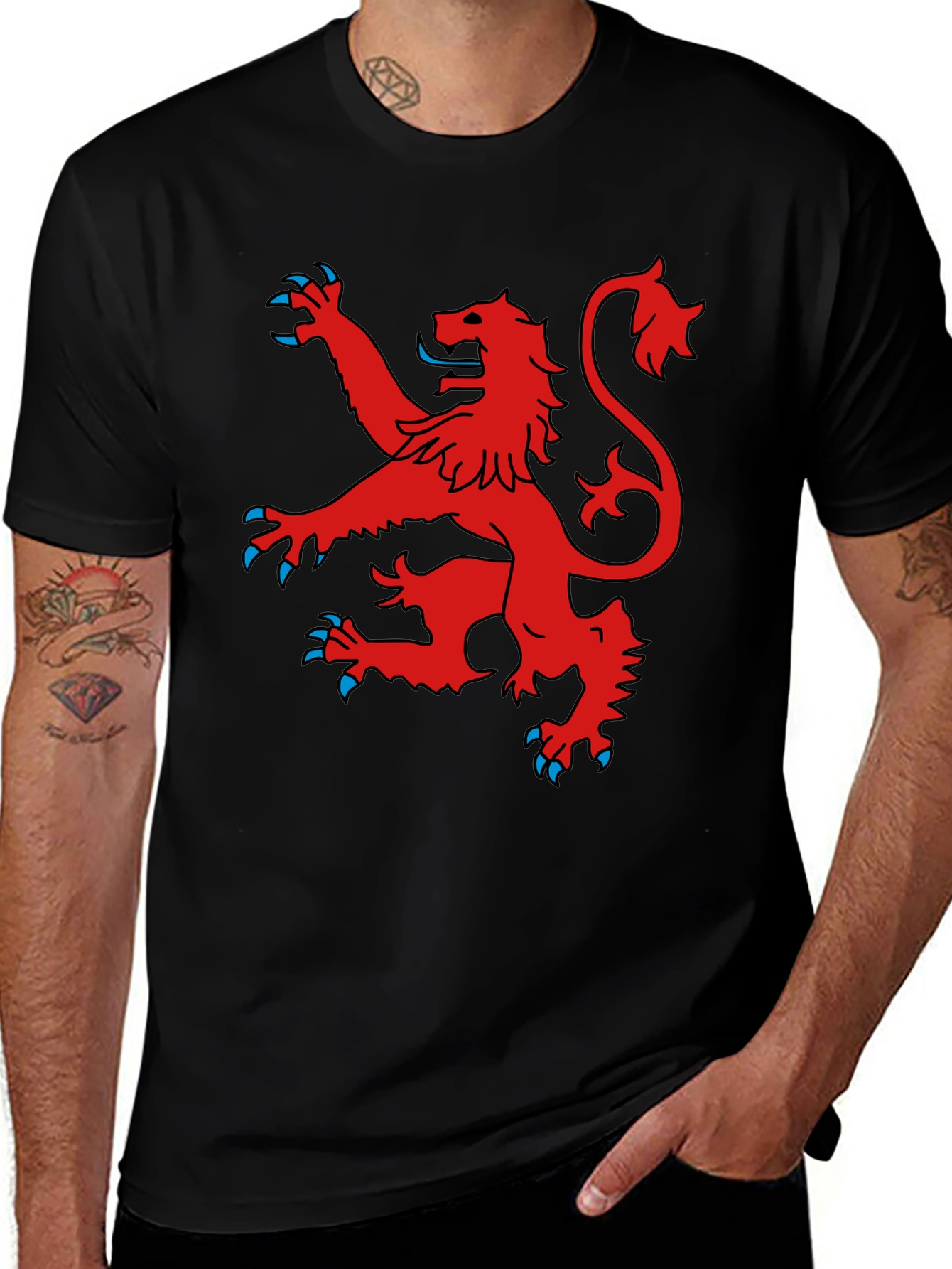 Lion Rampant T-Shirt - Scottish Pride