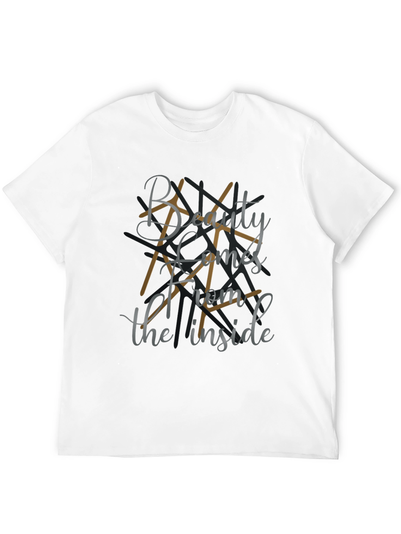 Beauty Comes From Inside Graphic T-Shirt
