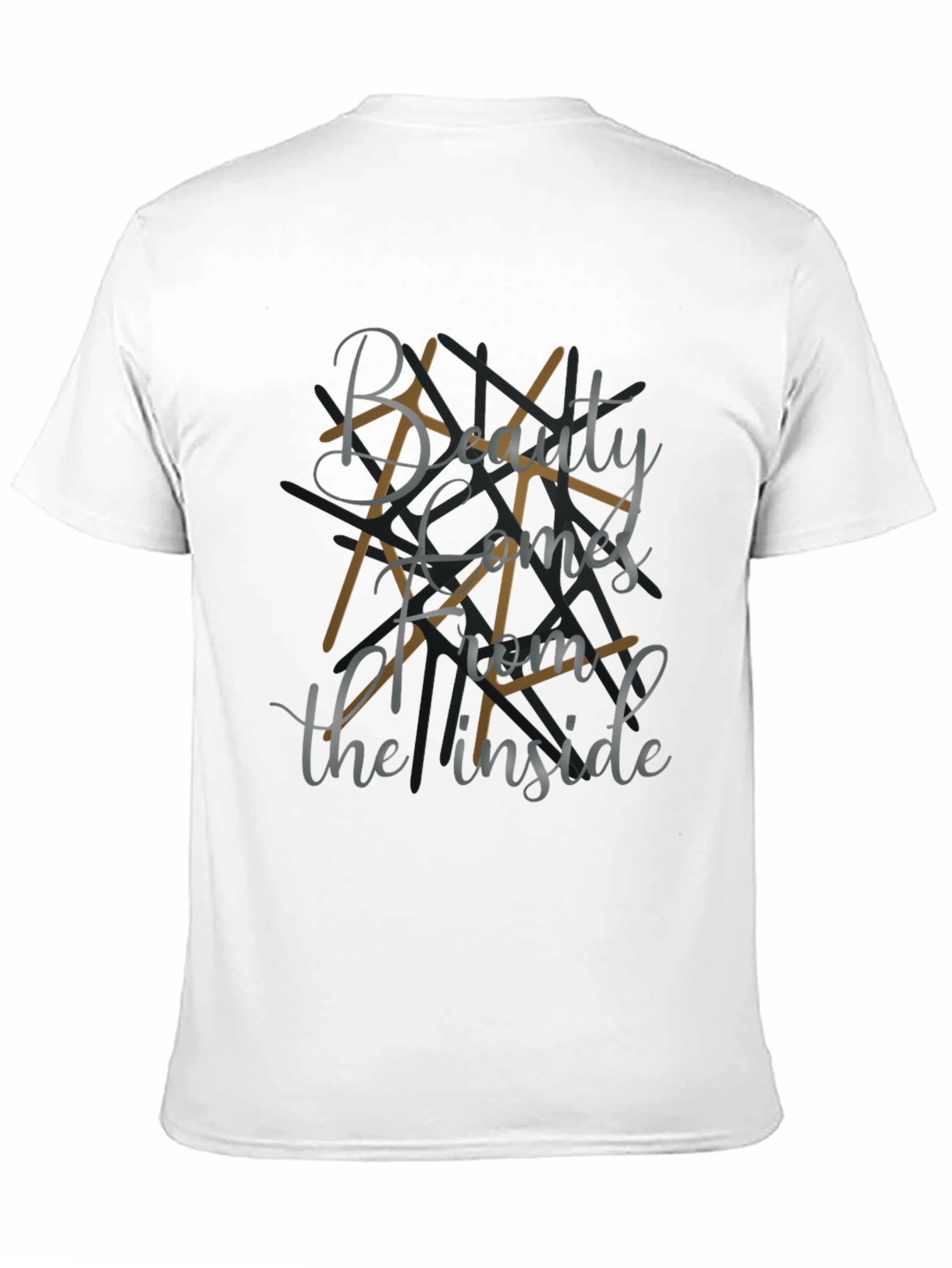 Beauty Comes From Inside Graphic T-Shirt