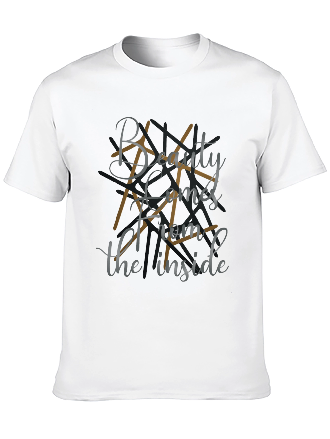 Beauty Comes From Inside Graphic T-Shirt