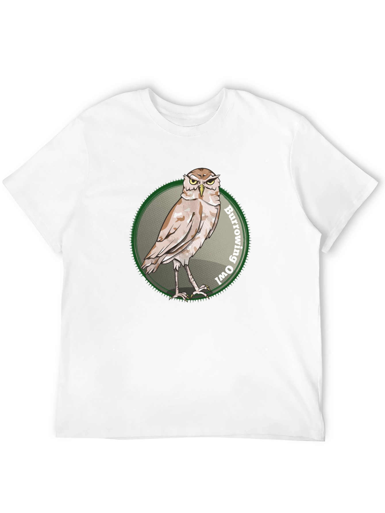 Burrowing Owl Graphic Print T-Shirt