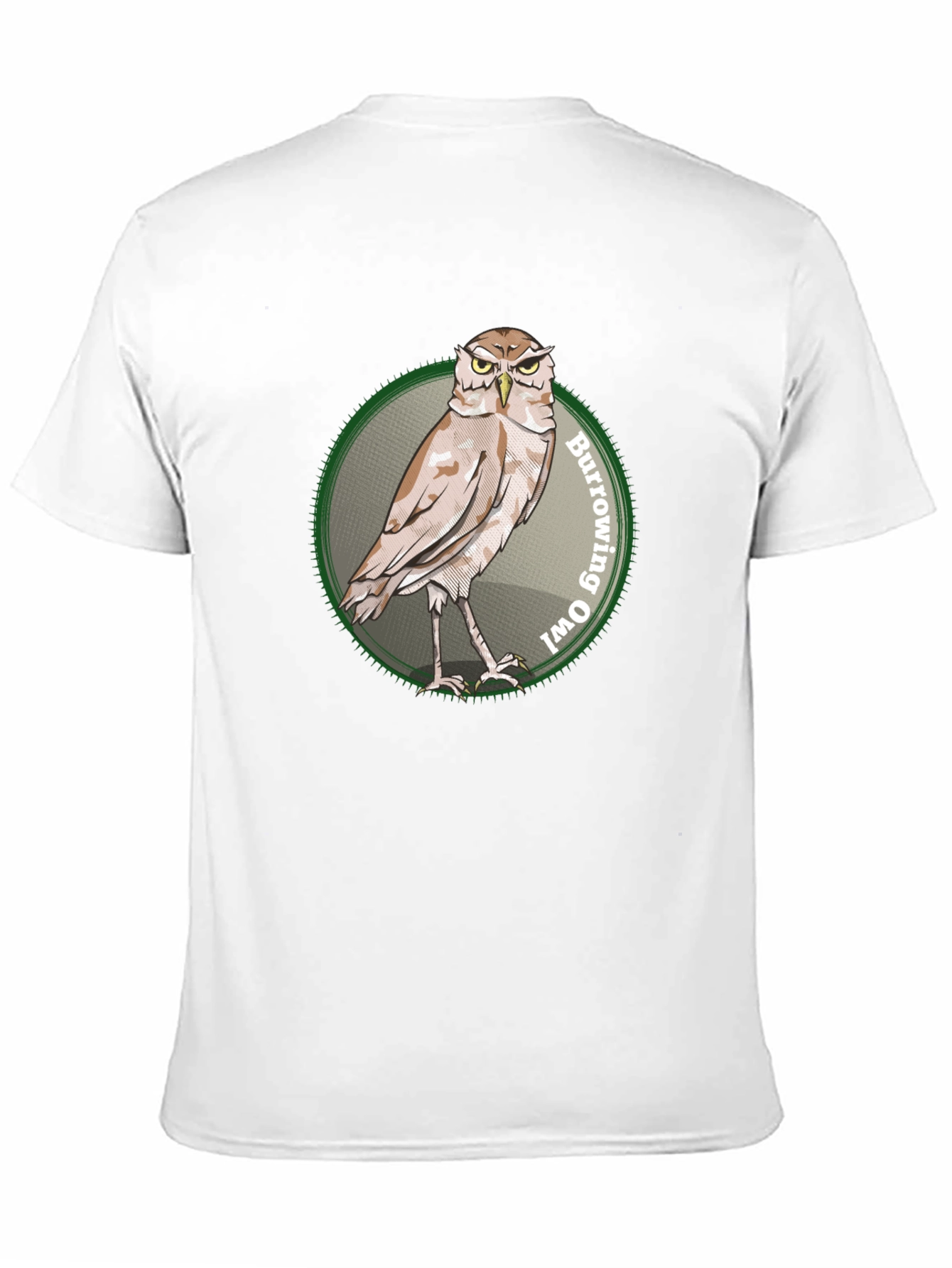 Burrowing Owl Graphic Print T-Shirt