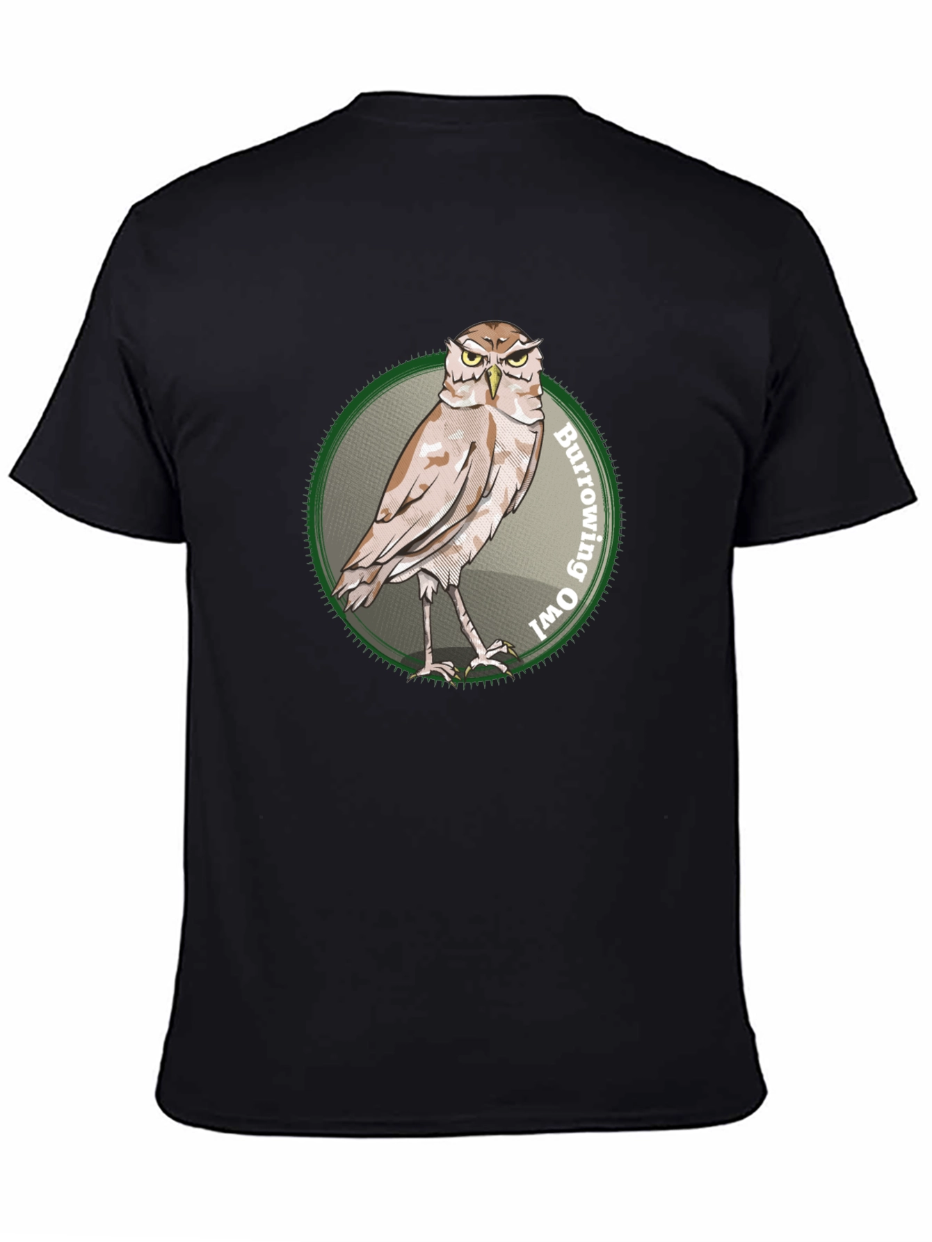 Burrowing Owl Graphic Print T-Shirt