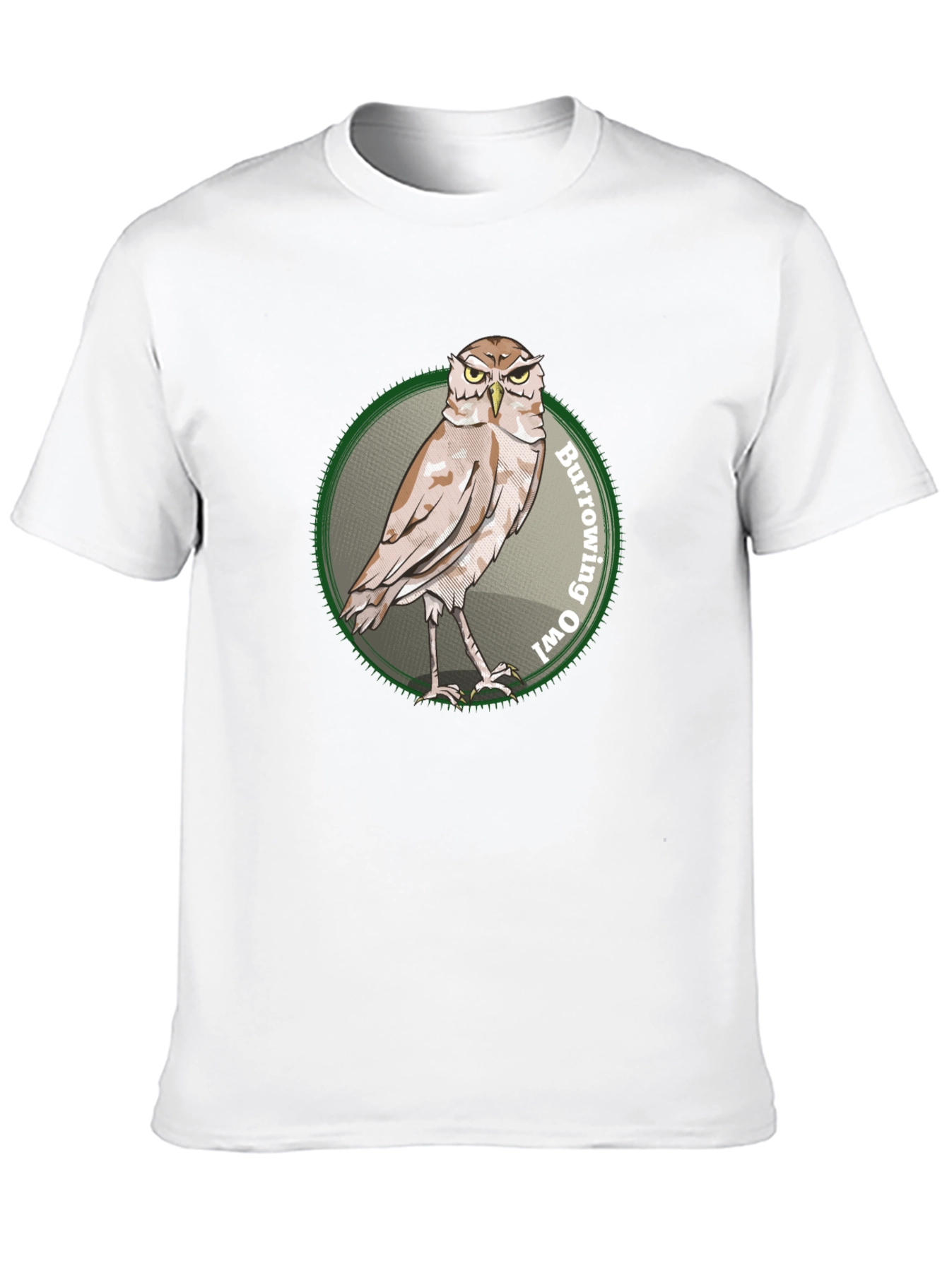 Burrowing Owl Graphic Print T-Shirt