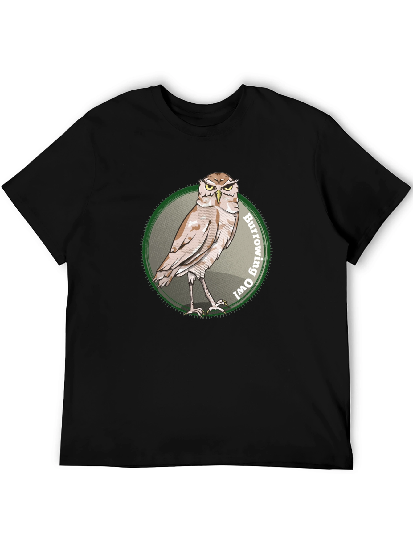 Burrowing Owl Graphic Print T-Shirt