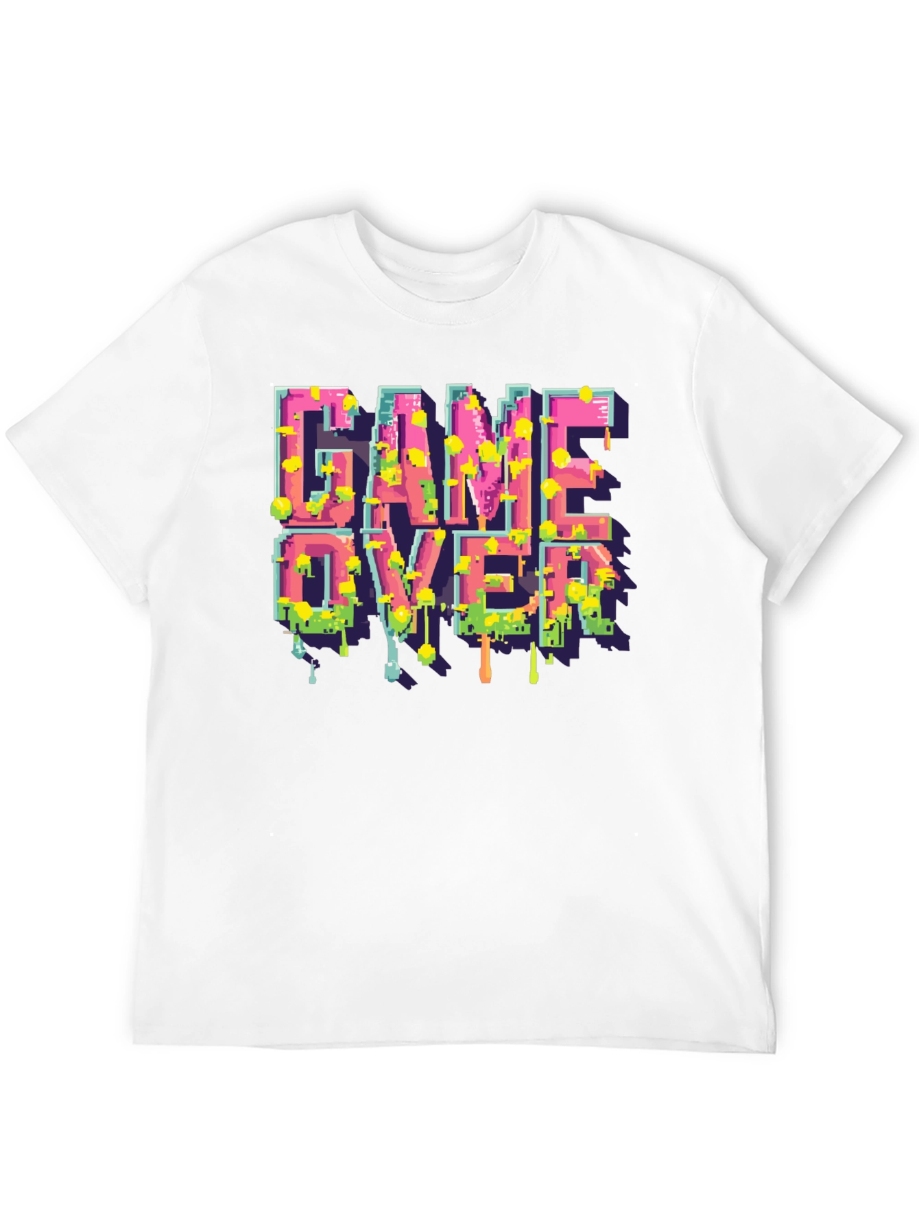 Game Over Pixelated T-Shirt