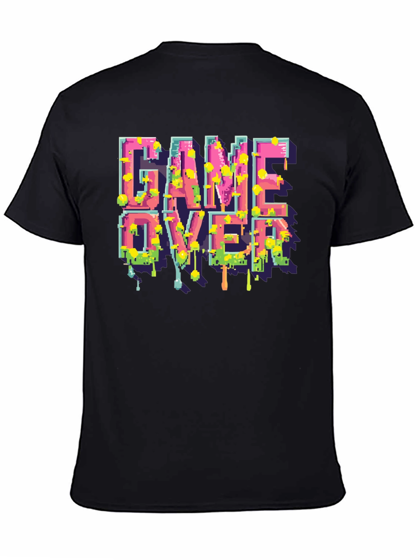 Game Over Pixelated T-Shirt