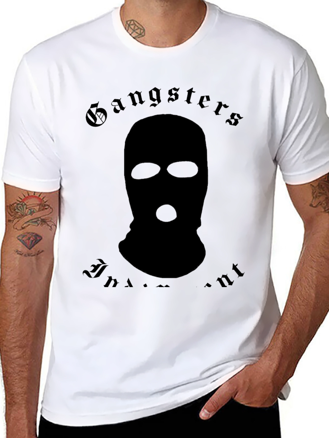 Gangster Instrument Black T-Shirt