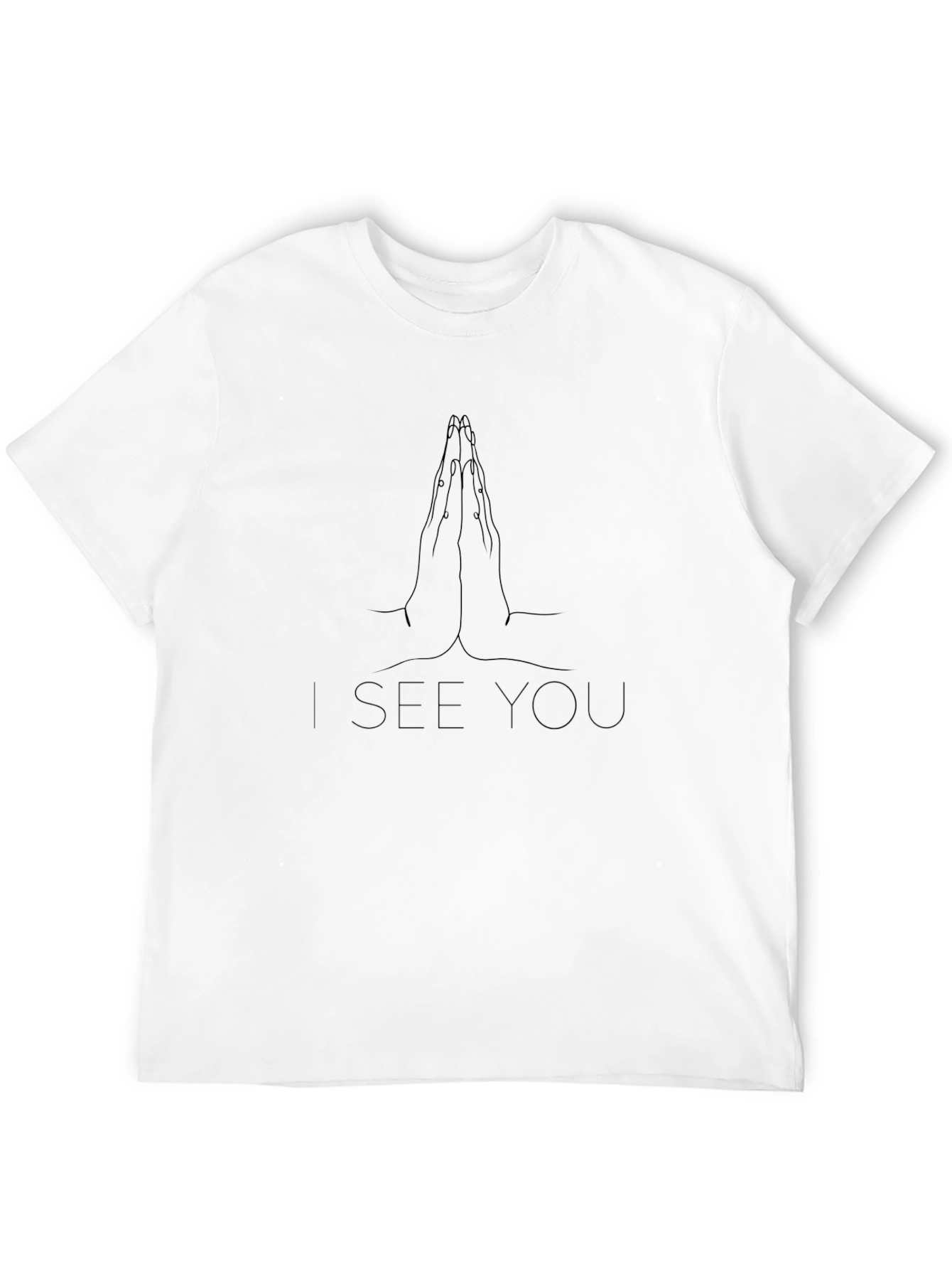 I See You Graphic Tee - Black