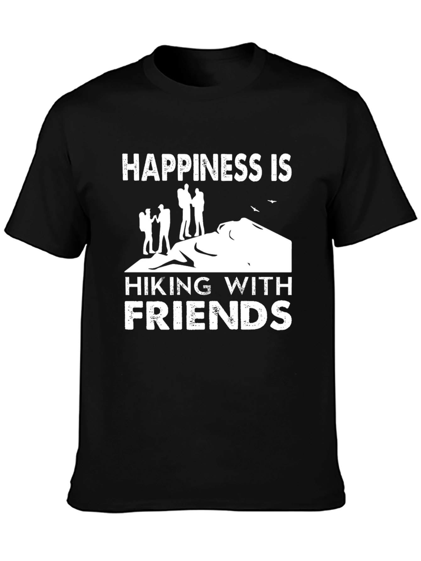 Happiness Hiking with Friends T-Shirt