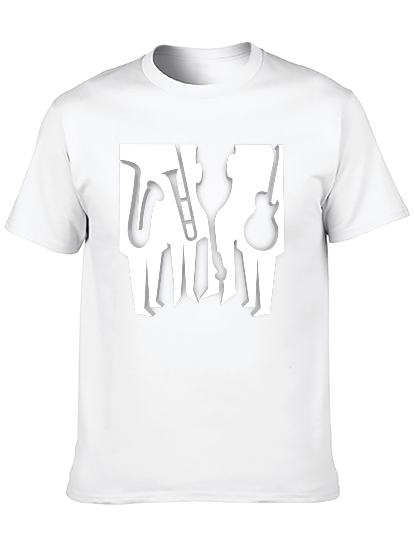 Jazz Instrument T-Shirt - Music Lover Tee
