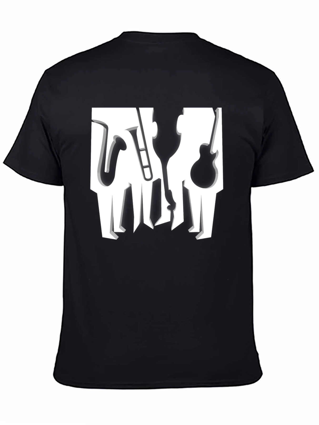 Jazz Instrument T-Shirt - Music Lover Tee