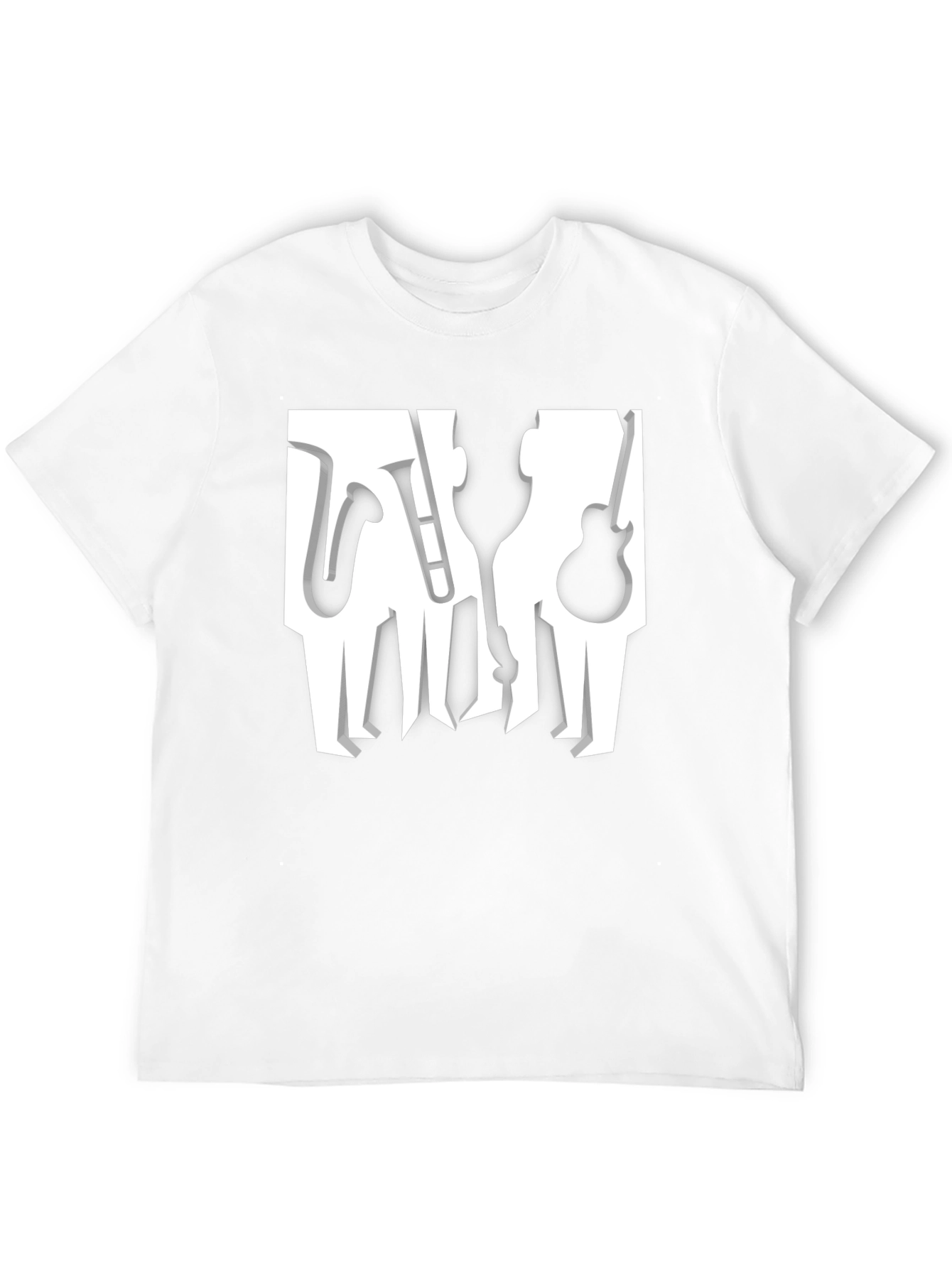 Jazz Instrument T-Shirt - Music Lover Tee