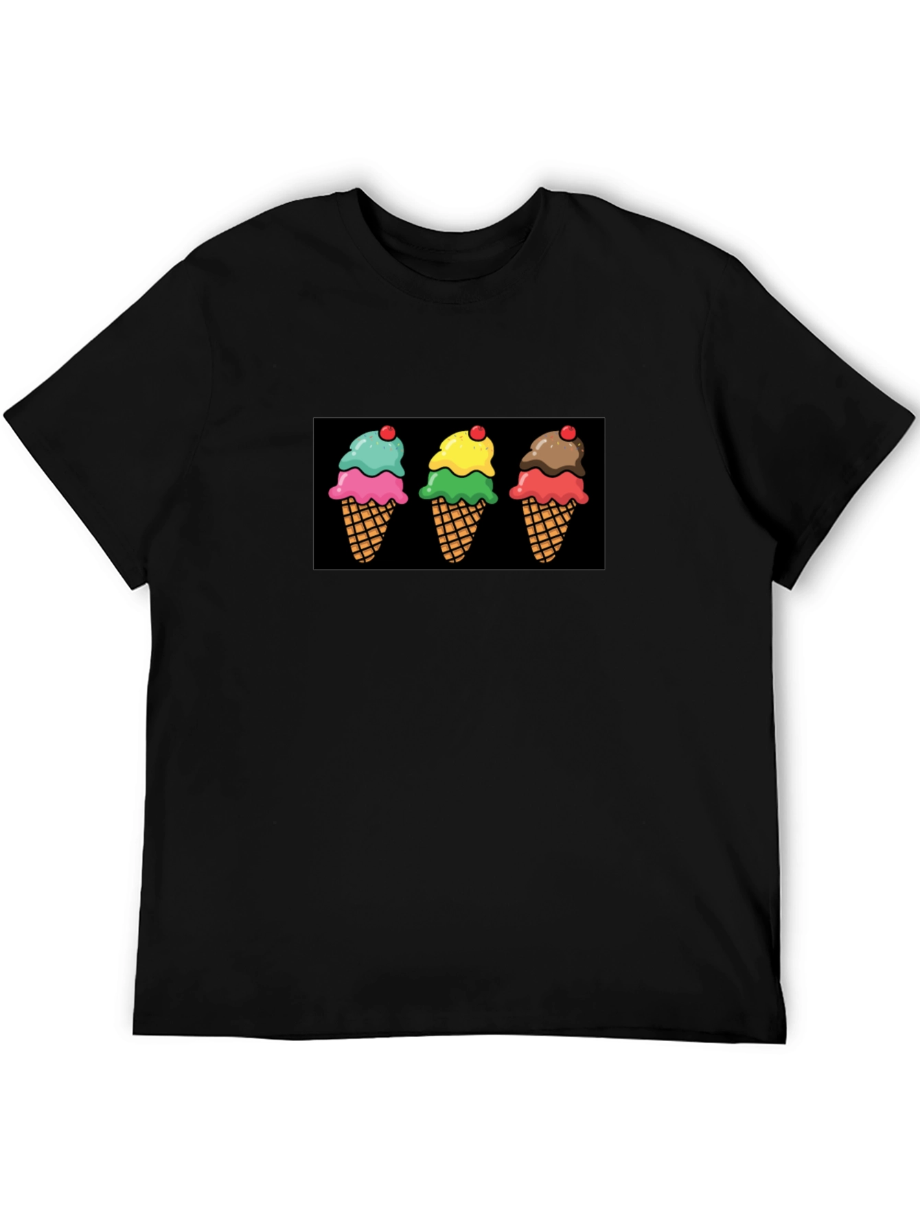 Ice Cream Cone Graphic T-Shirt