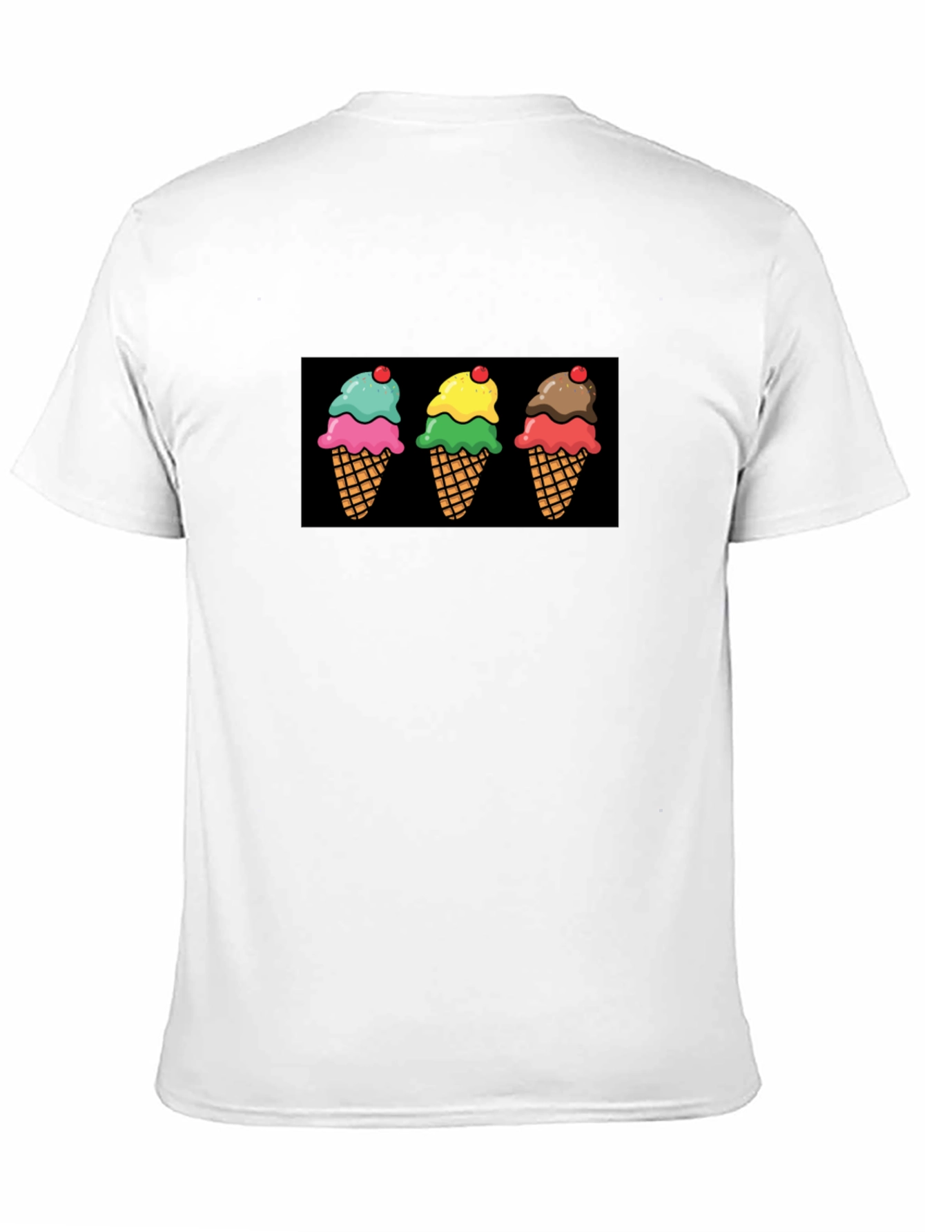 Ice Cream Cone Graphic T-Shirt