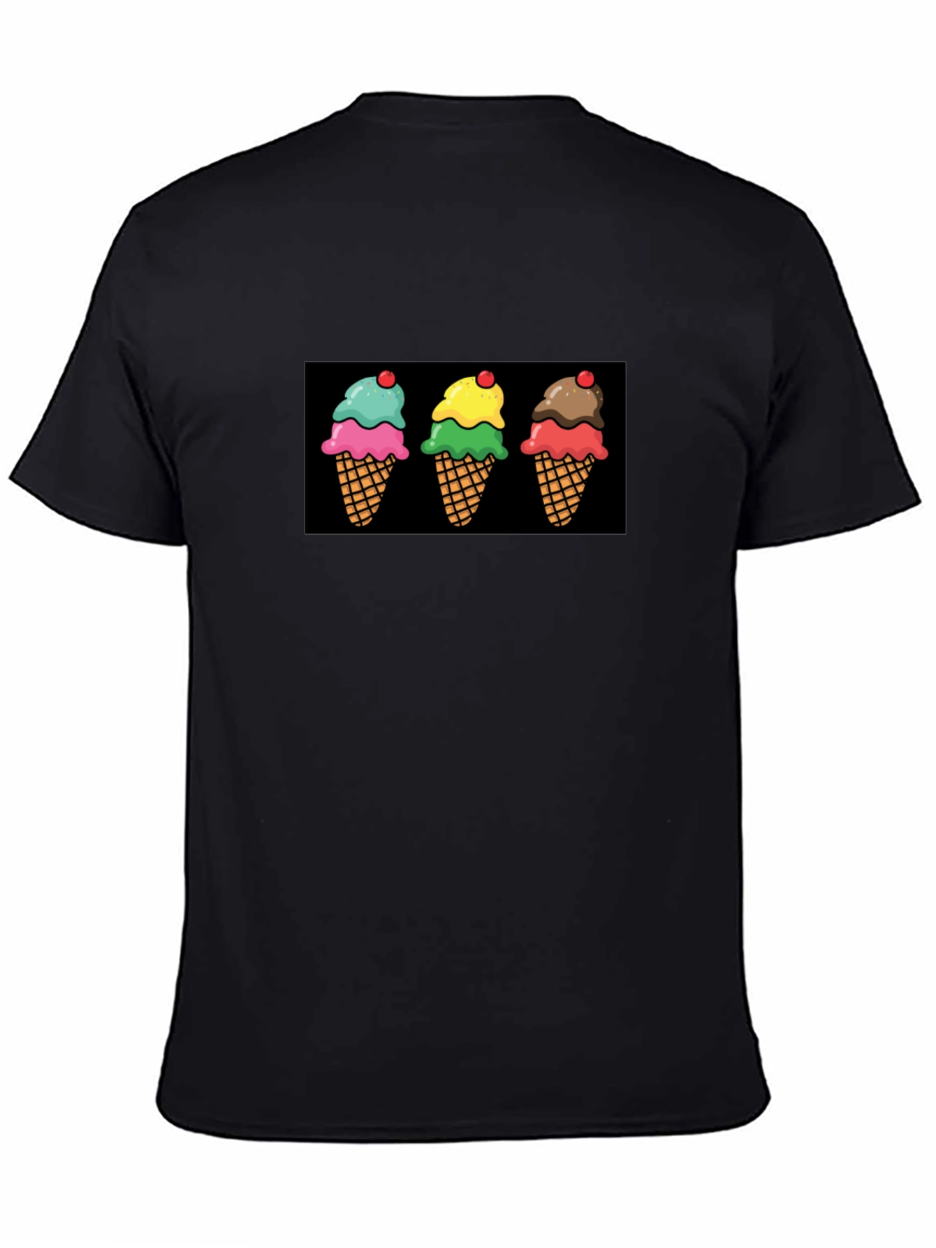 Ice Cream Cone Graphic T-Shirt