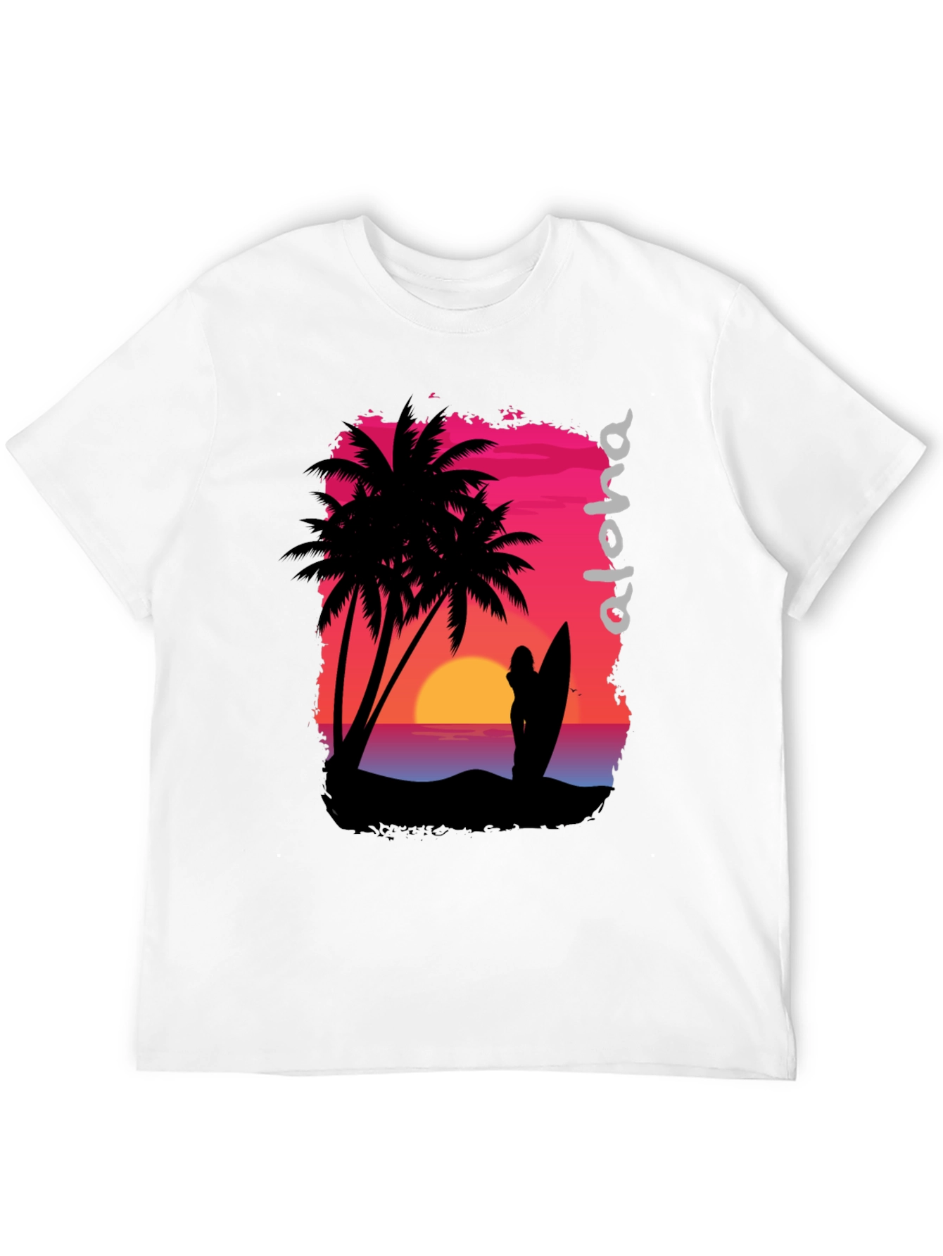 Aloha Sunset Graphic T-Shirt