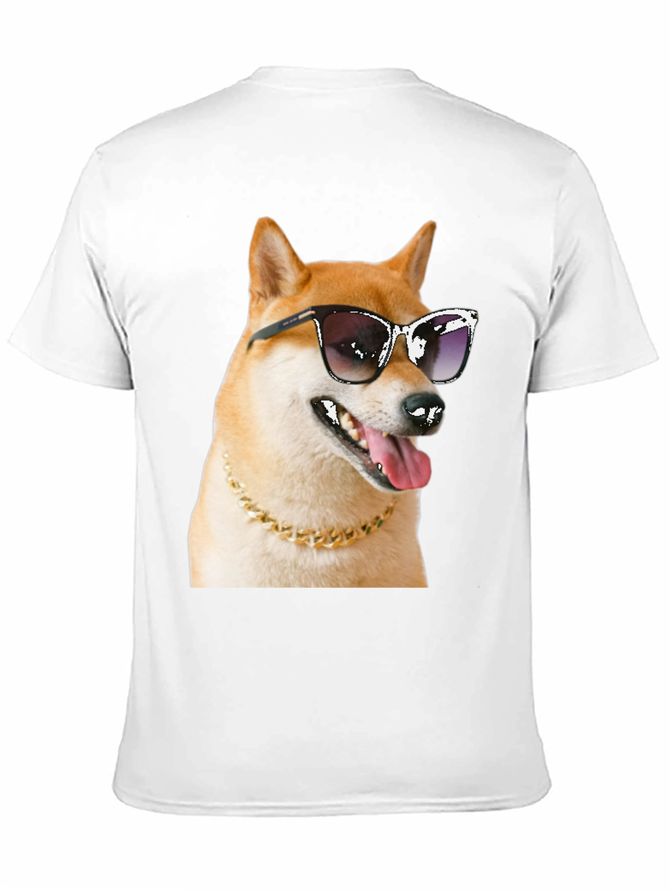 Cool Doge Graphic Tee - Black T-Shirt