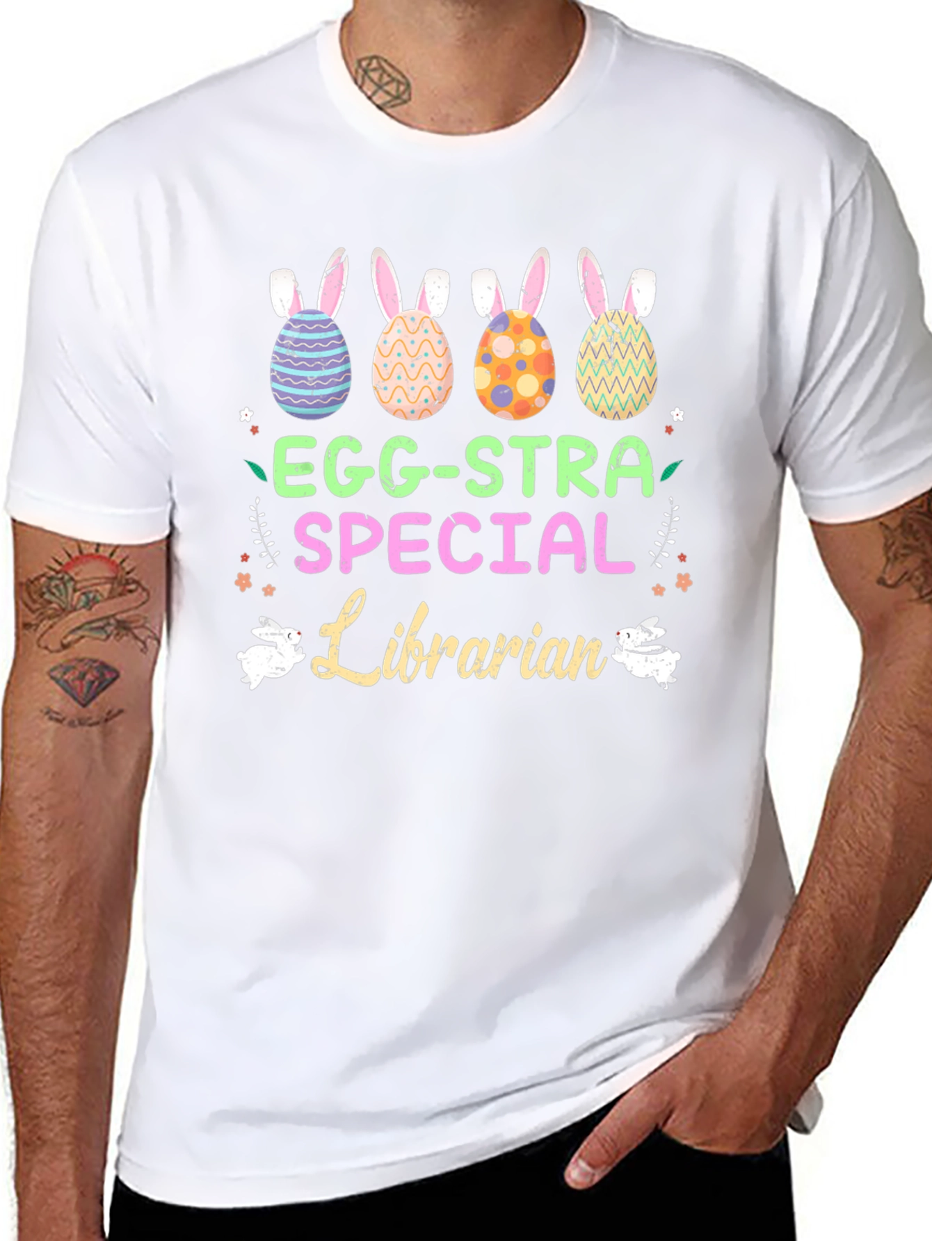 Easter Librarian T-Shirt