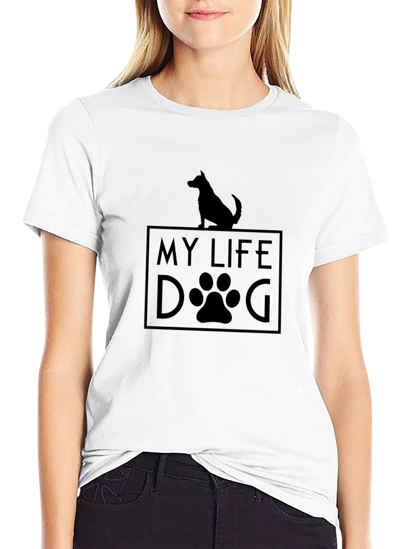 My Life Dog T-Shirt - Pet Lover Tee