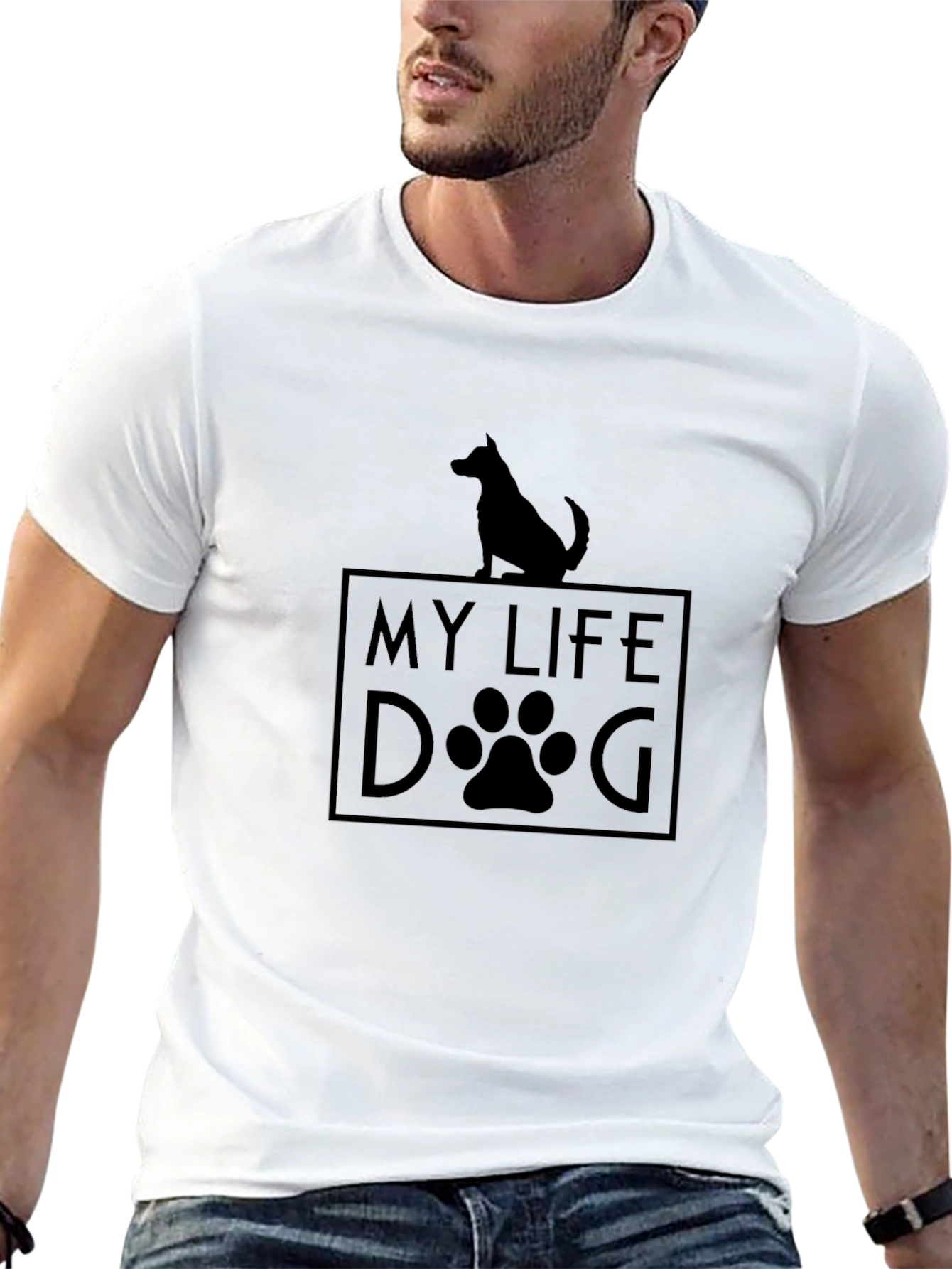 My Life Dog T-Shirt - Pet Lover Tee